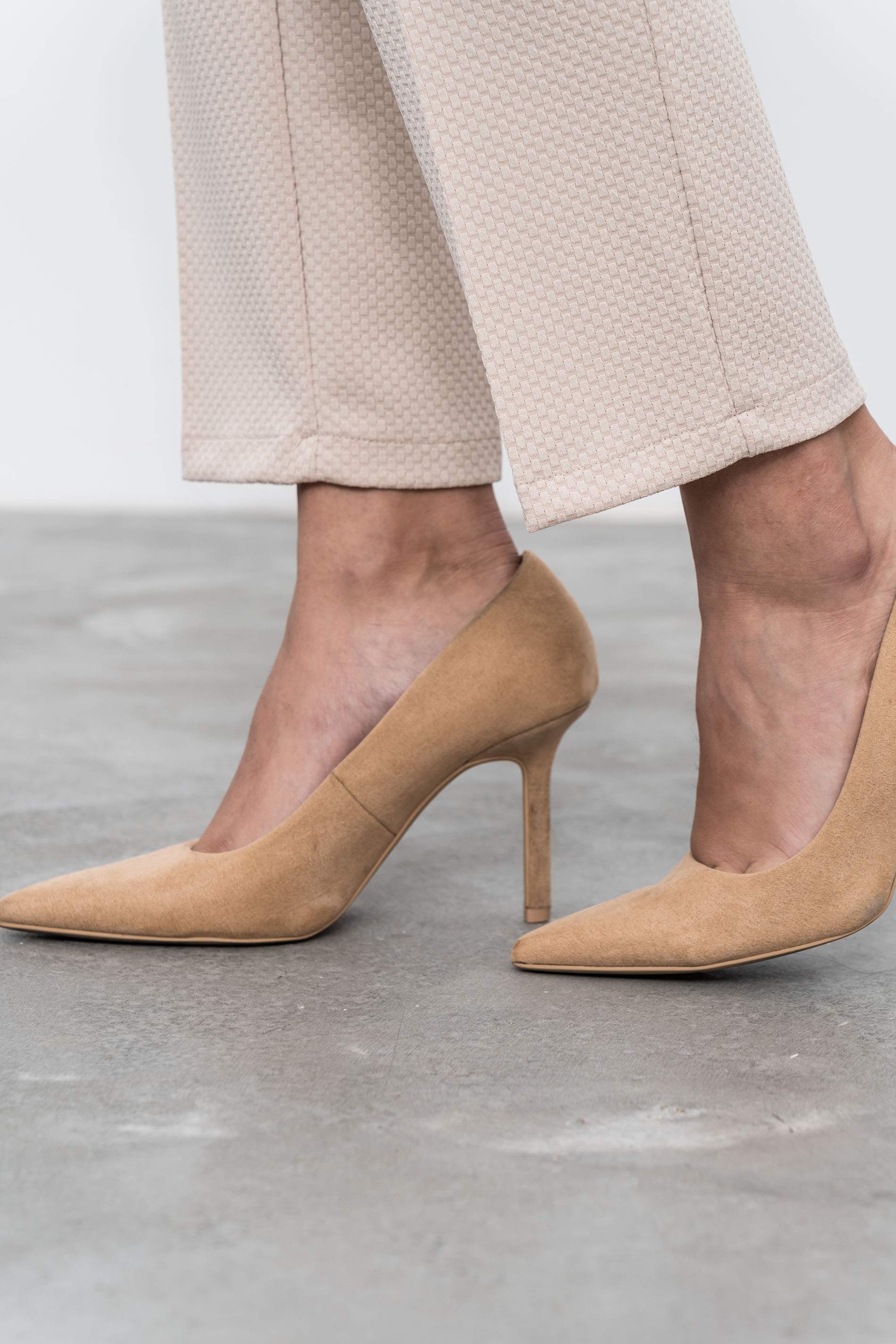 PANTALÓN JACQUARD BEIGE