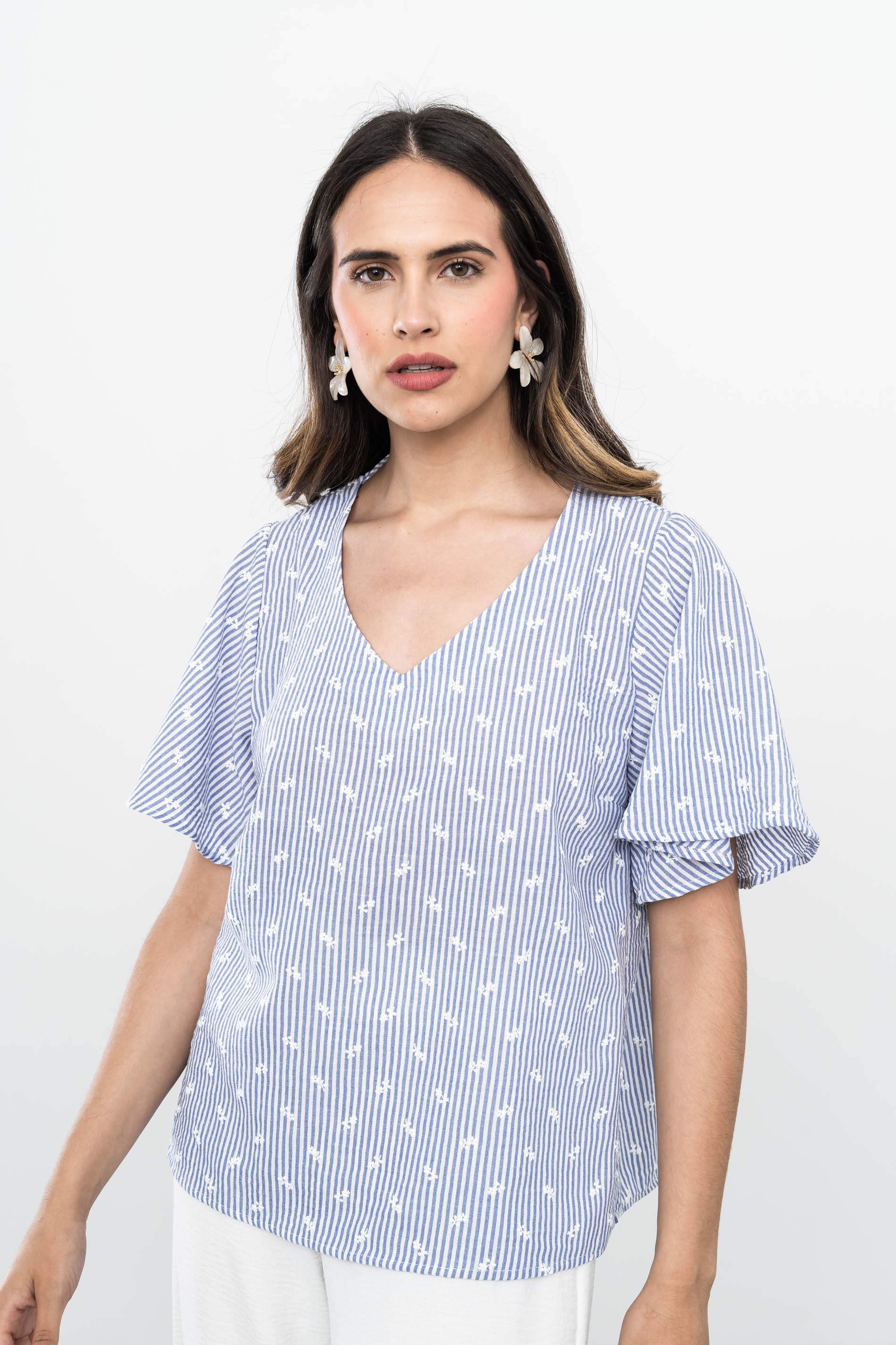 BLUSA RAYAS CAPAS
