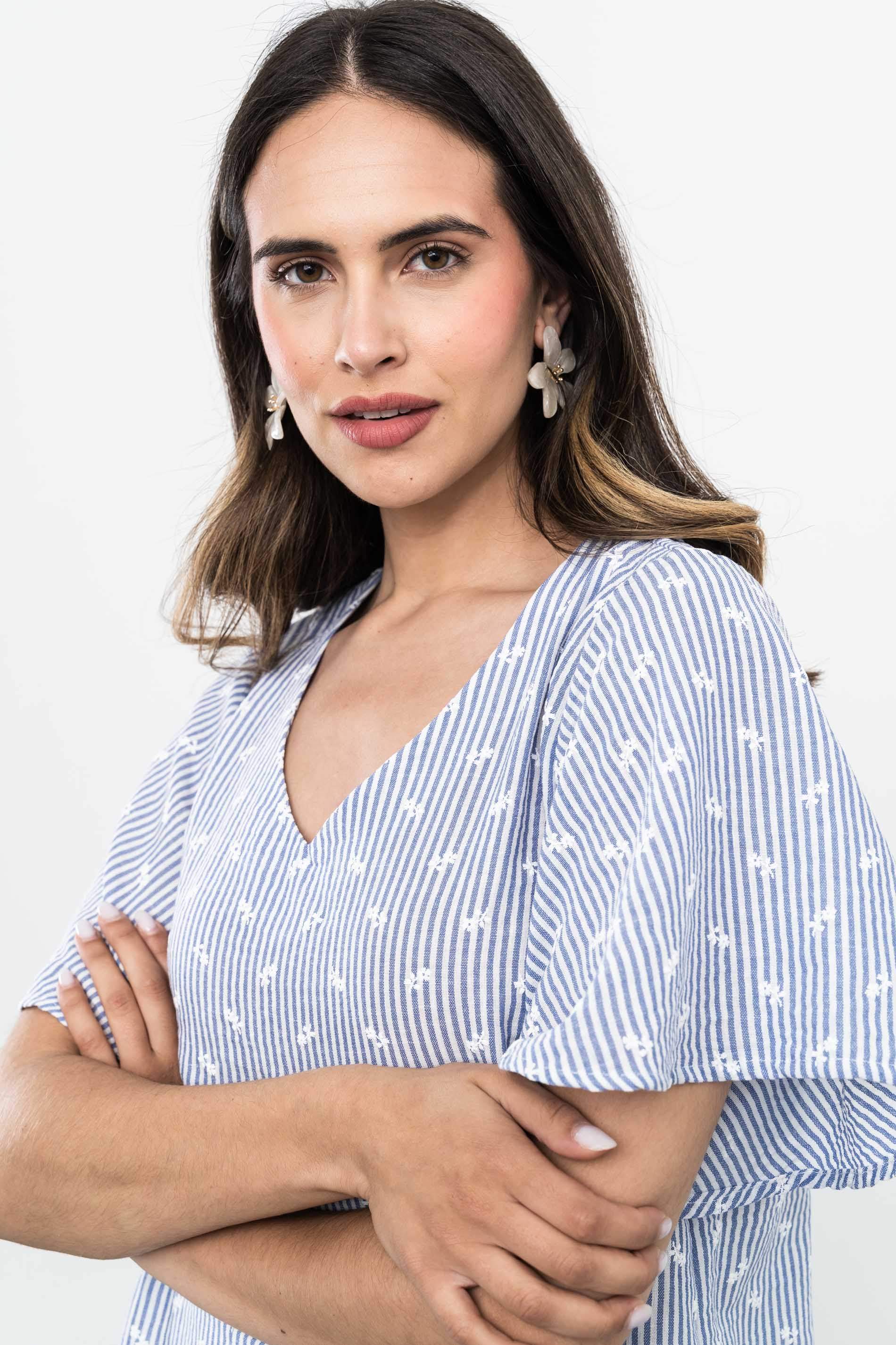 BLUSA RAYAS CAPAS