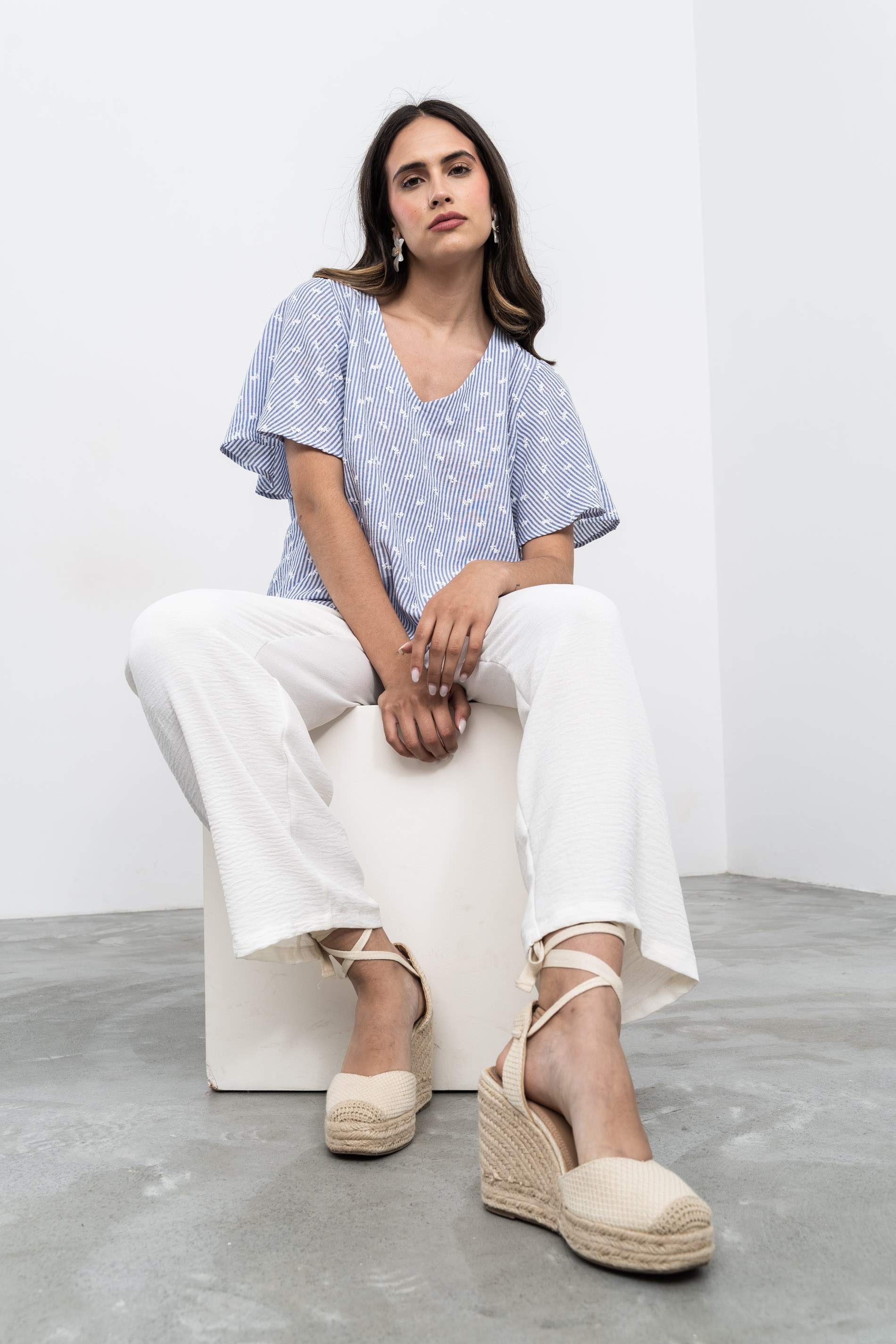 BLUSA RAYAS CAPAS