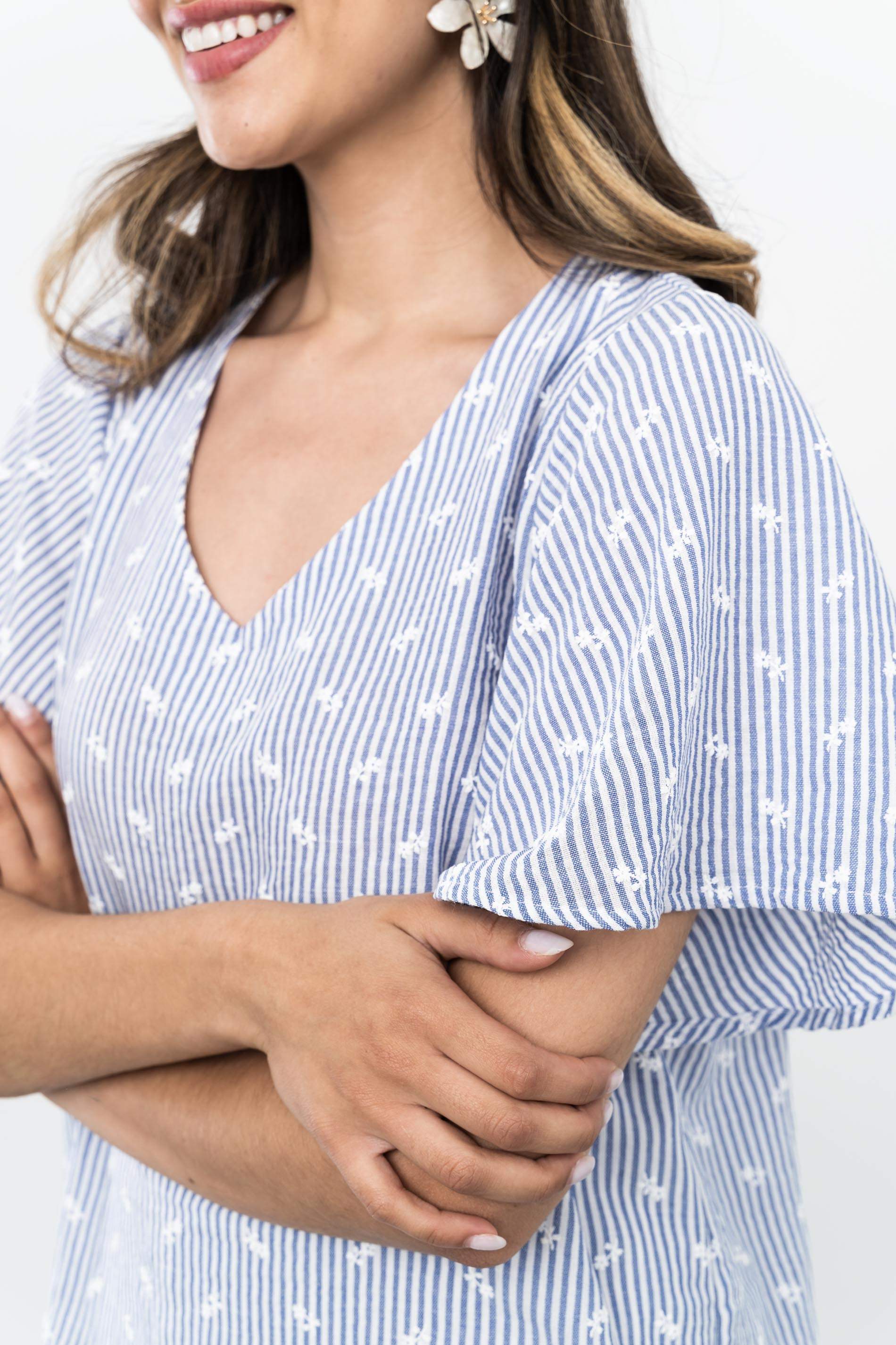 BLUSA RAYAS CAPAS