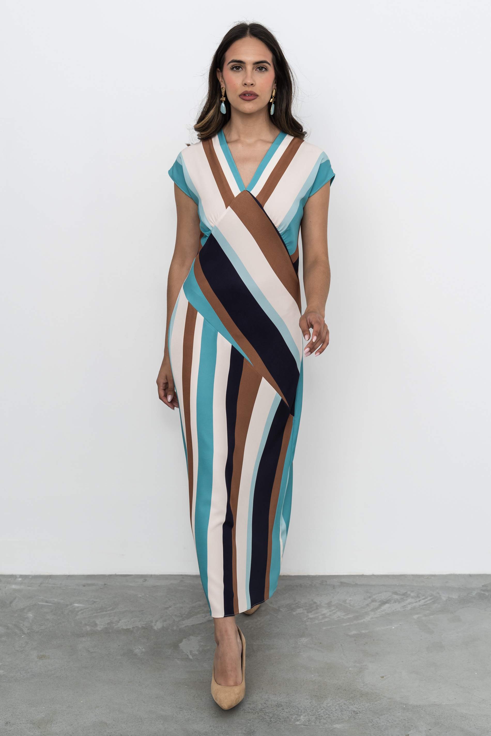 VESTIDO BLOQUES RAYAS