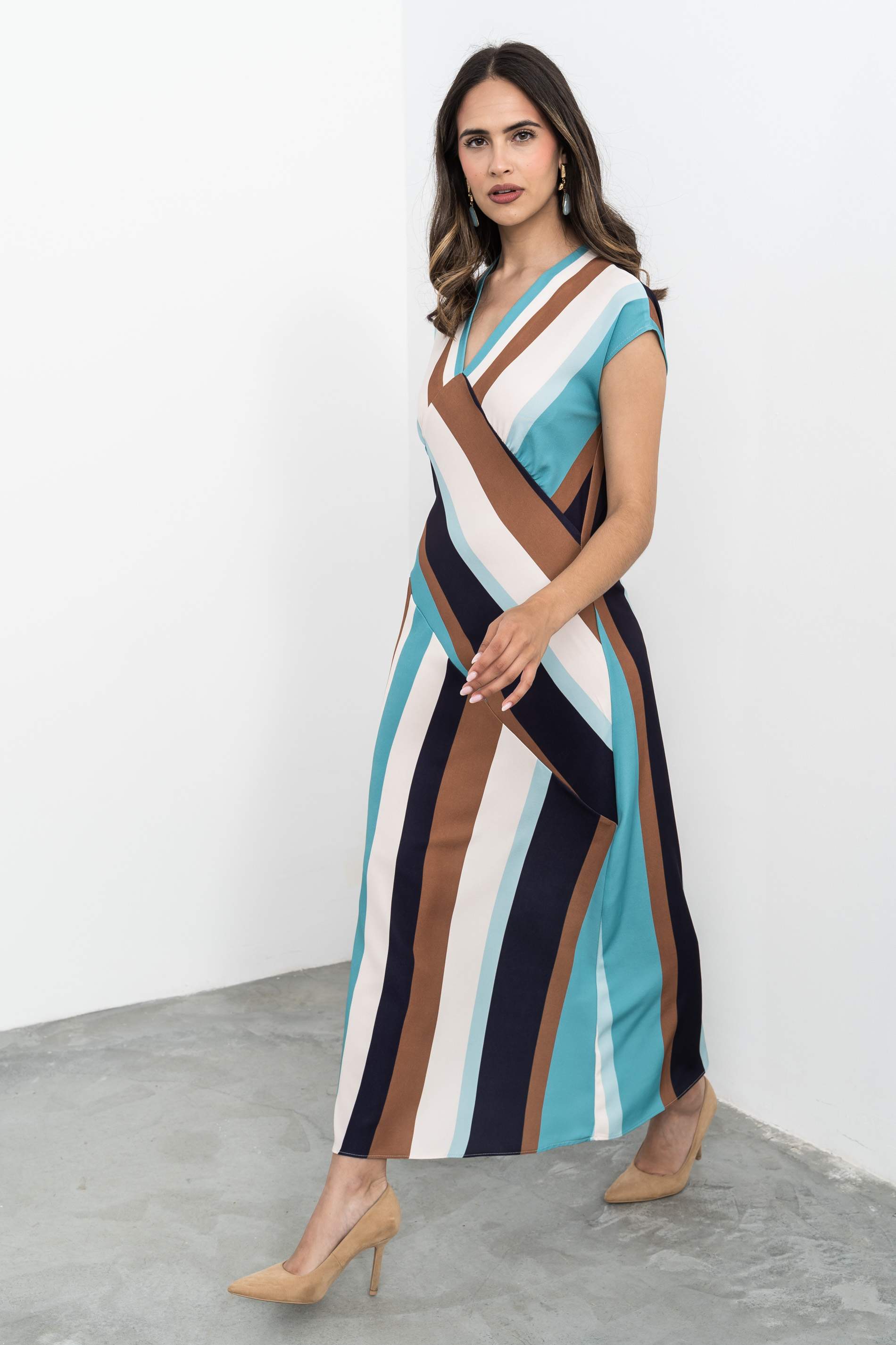 VESTIDO BLOQUES RAYAS