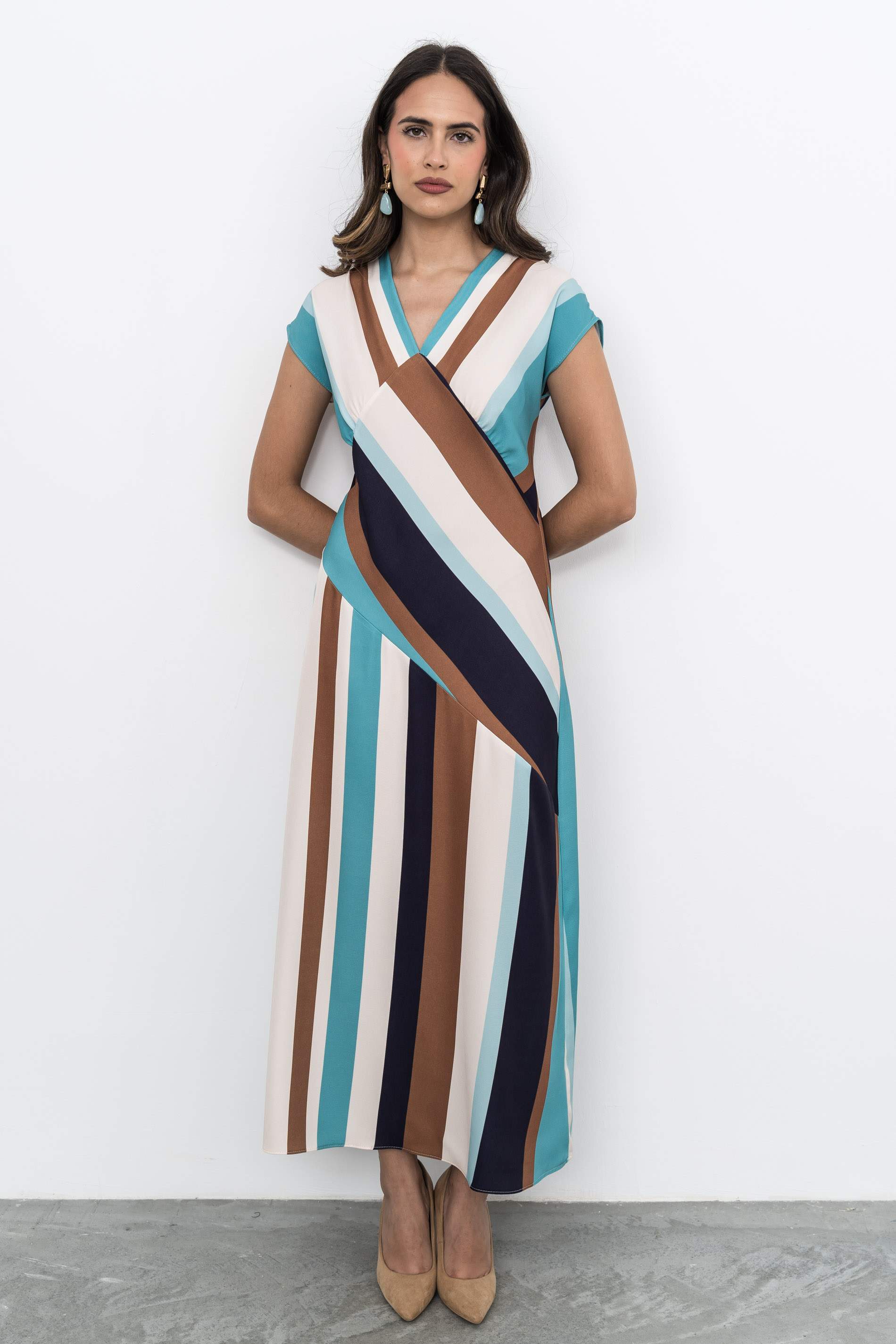 VESTIDO BLOQUES RAYAS