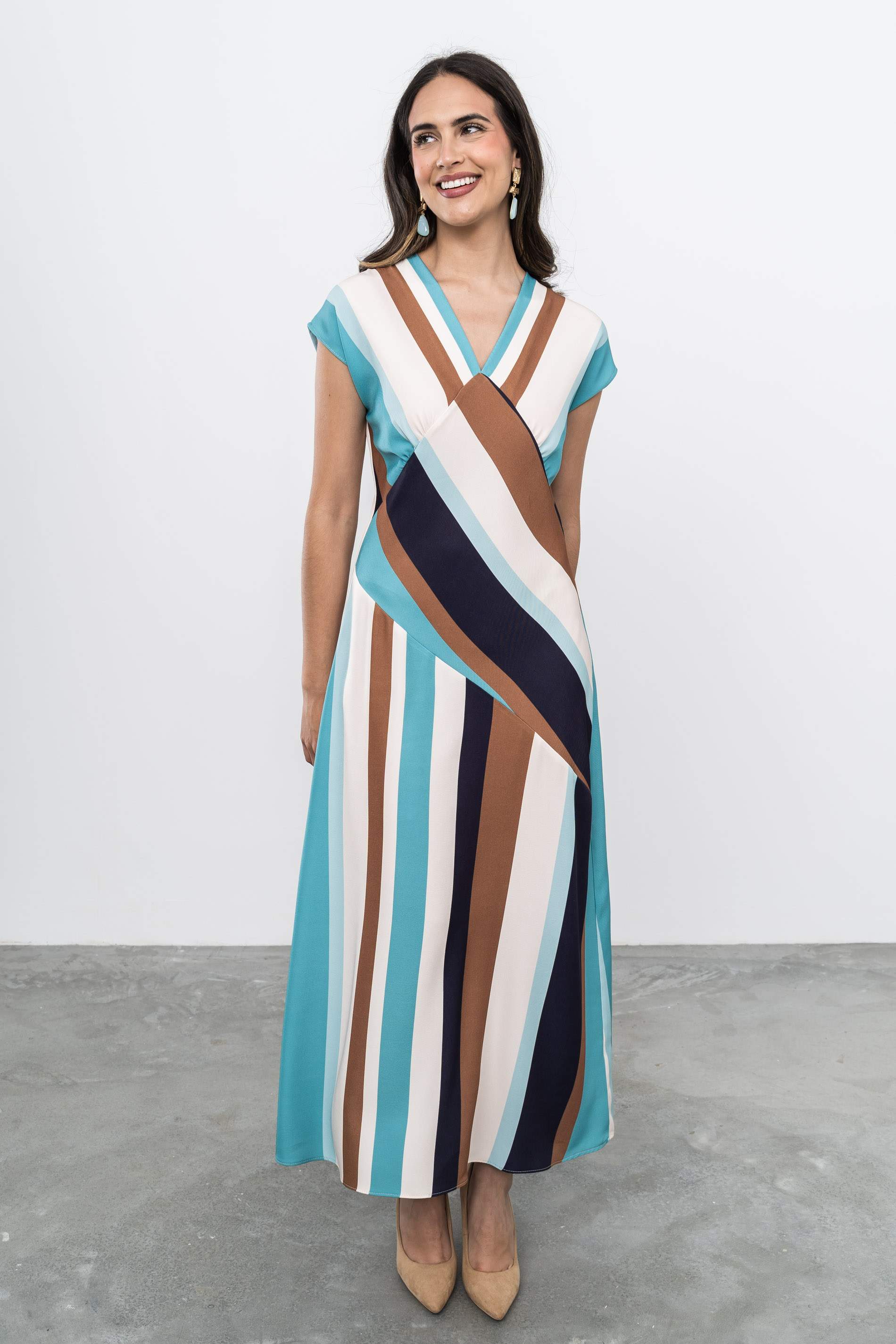 VESTIDO BLOQUES RAYAS