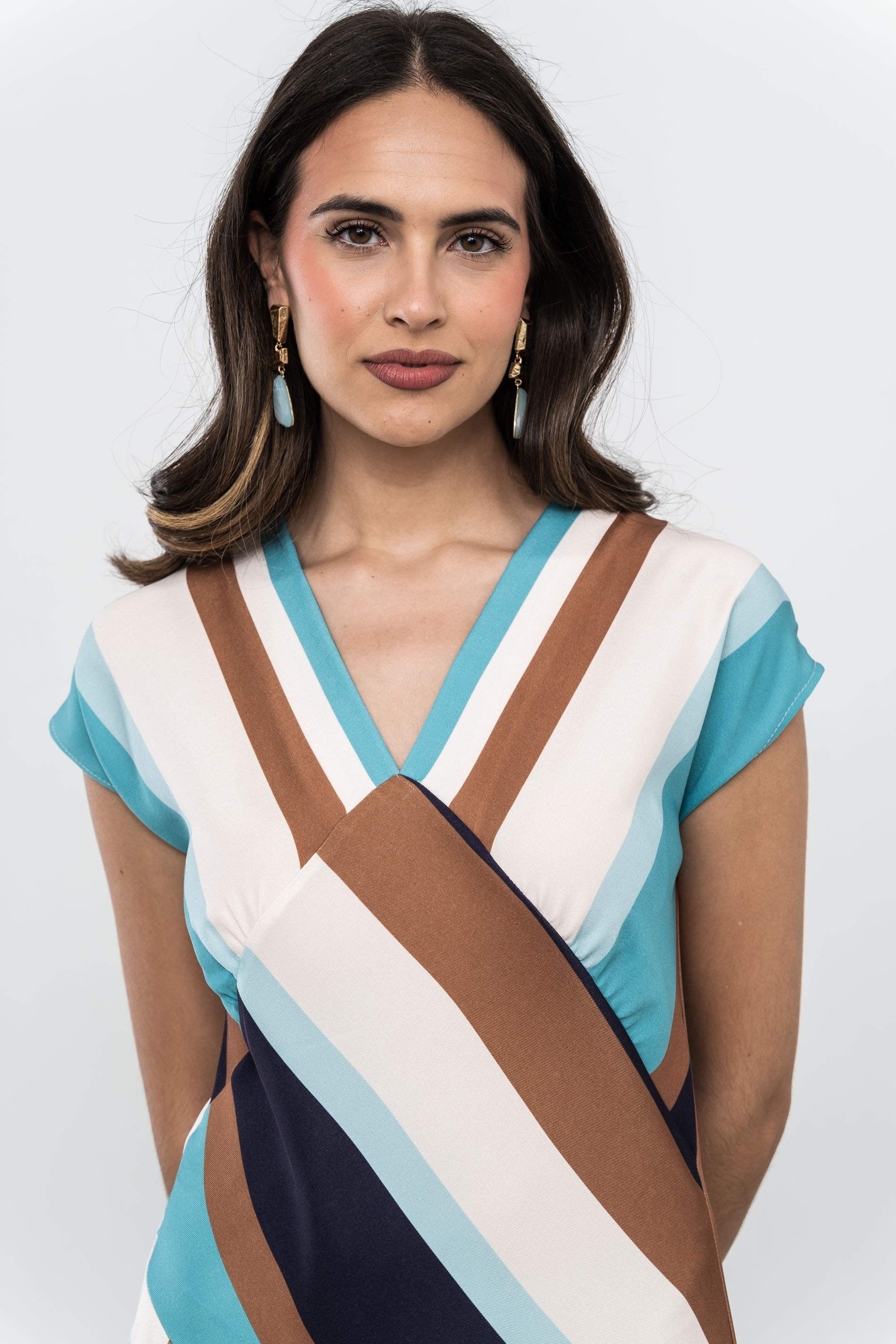 VESTIDO BLOQUES RAYAS