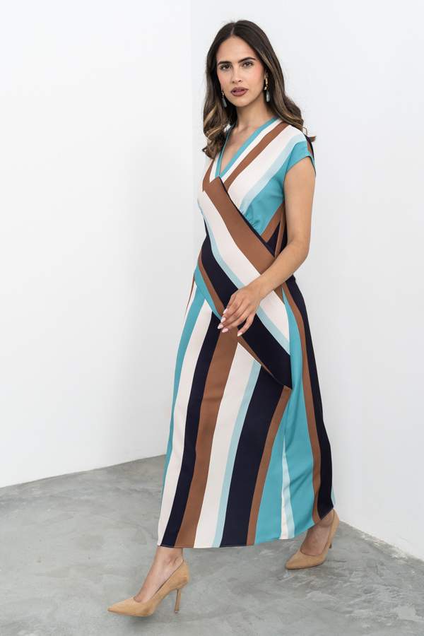 VESTIDO BLOQUES RAYAS