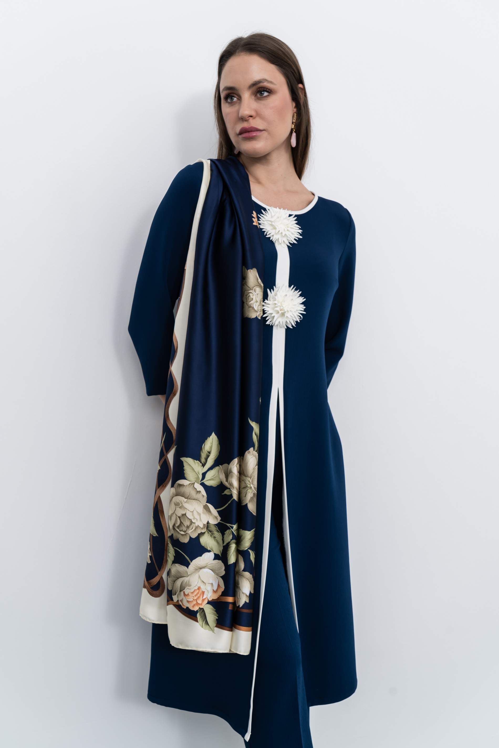 PANTALÓN VESTIR TEXTURA MARINO