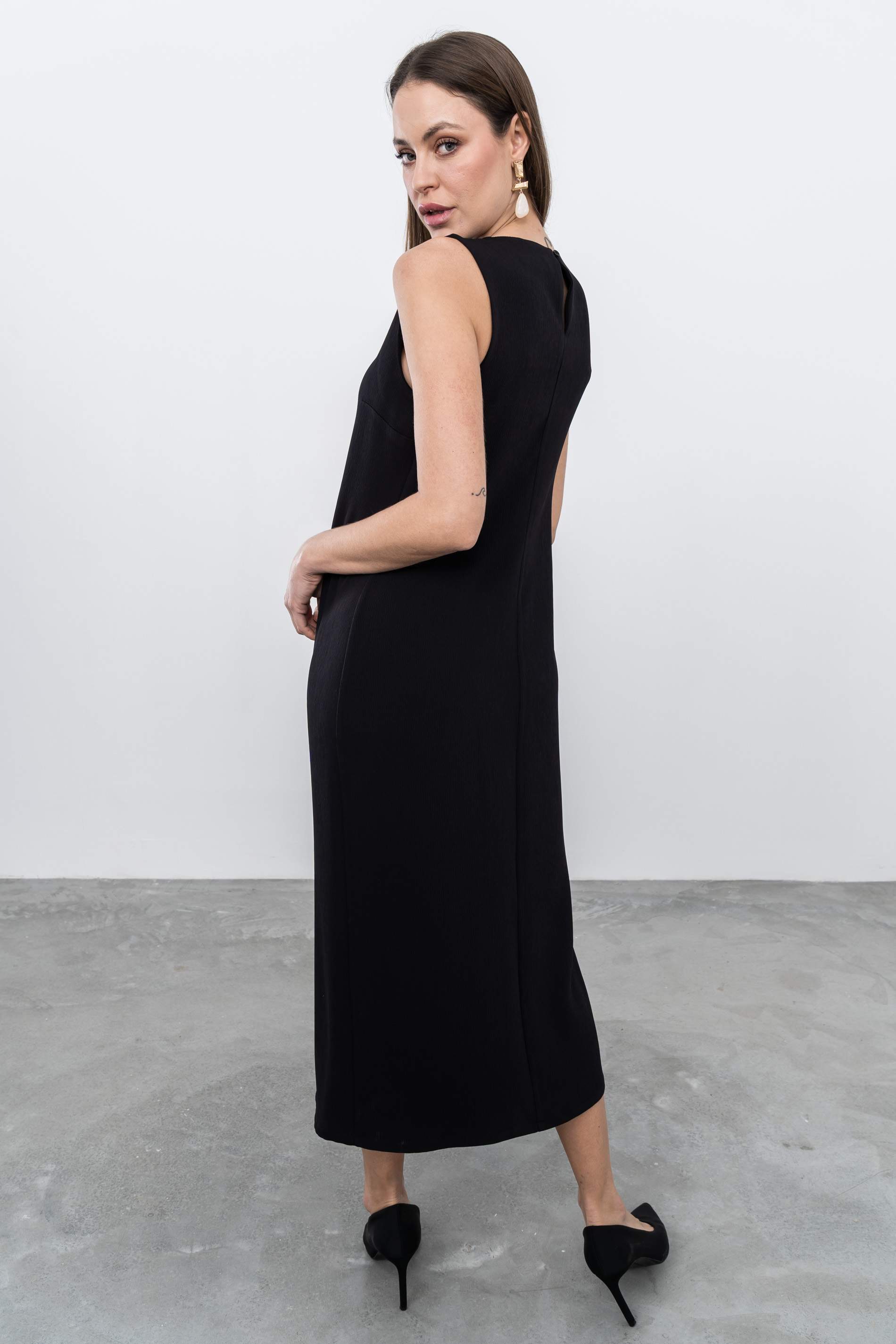 VESTIDO VIVOS FLOR MANGA SISA