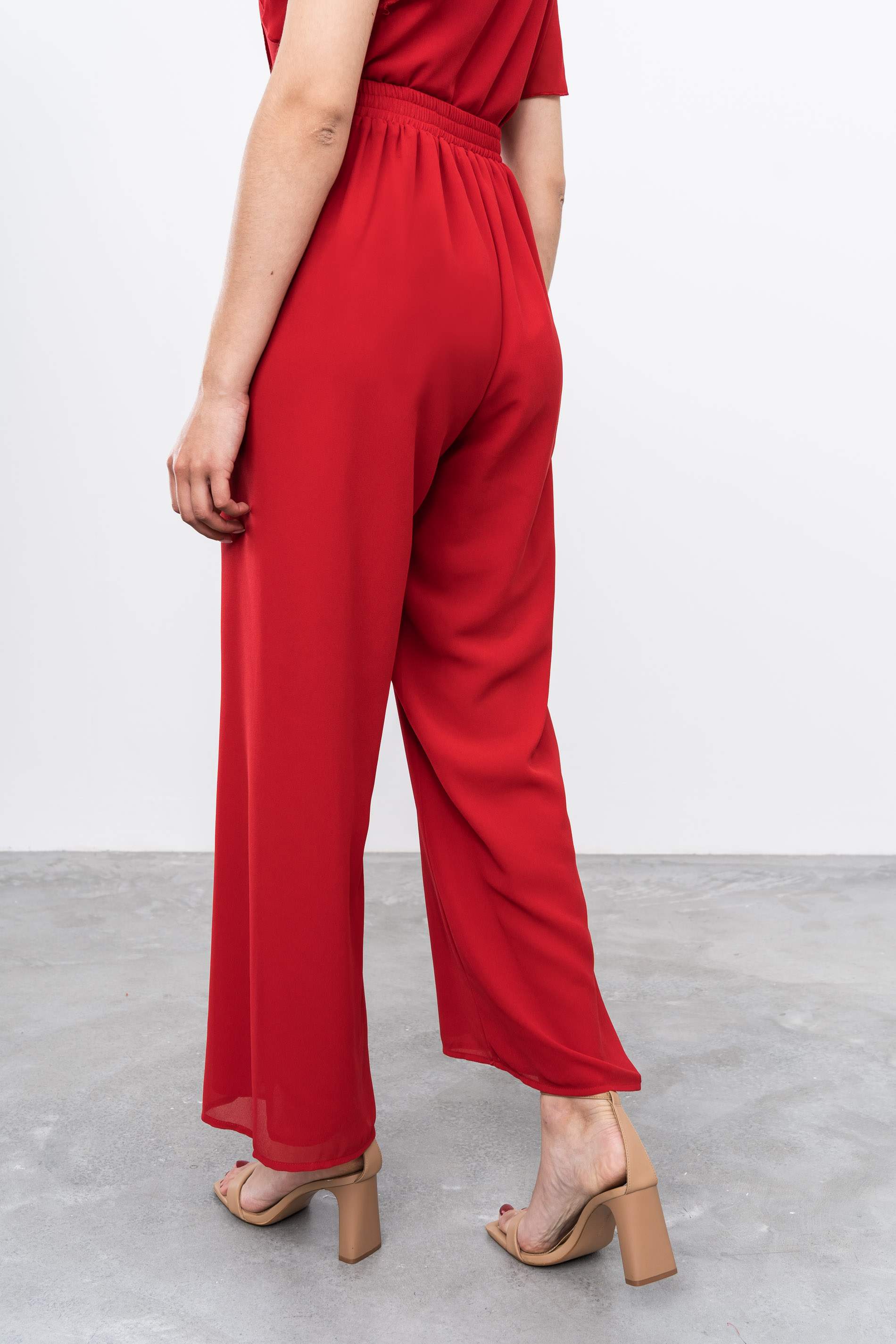 PANTALÓN HOLGADO ROJO