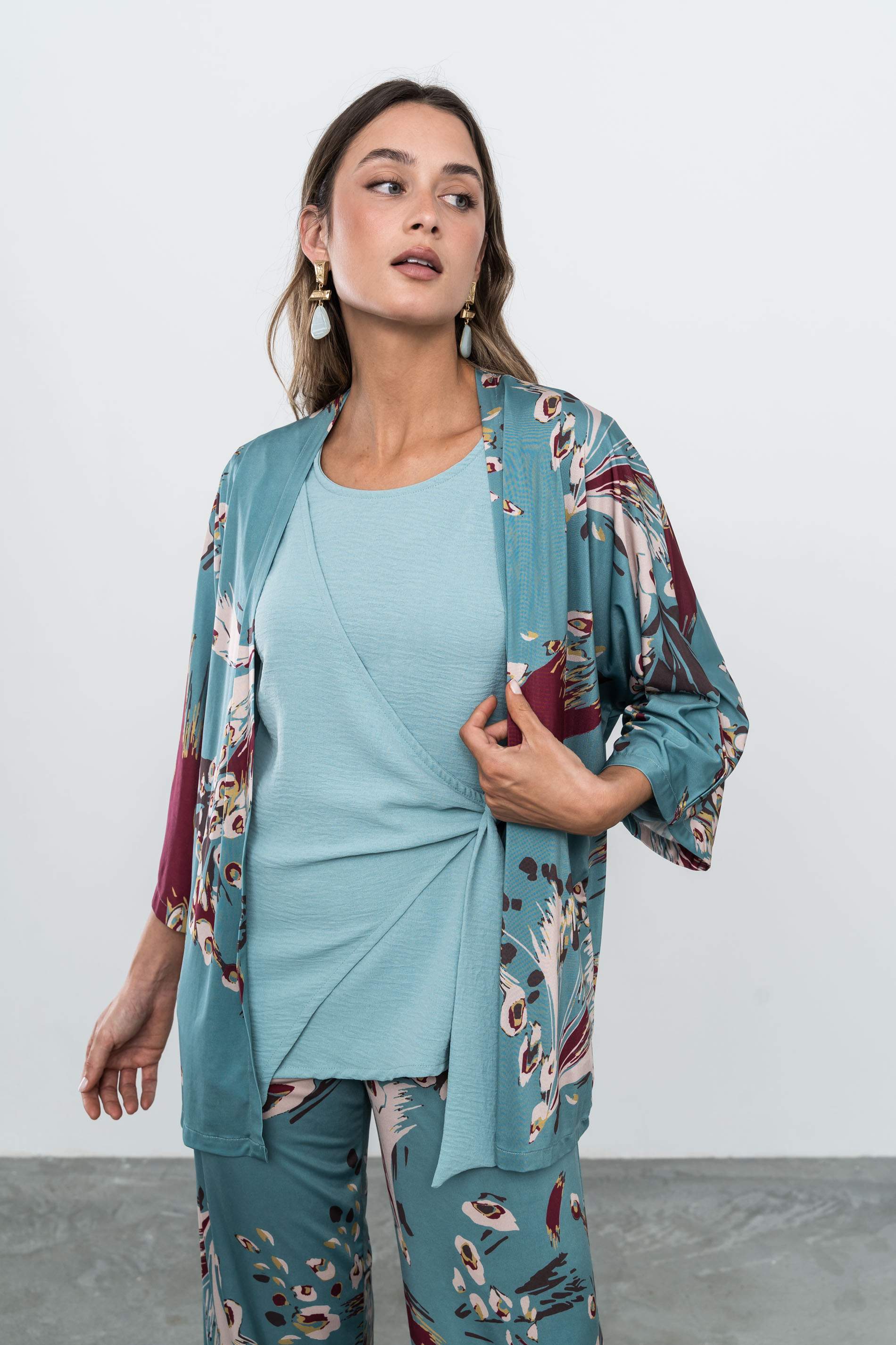 CHAQUETA PUNTO PLUMAS