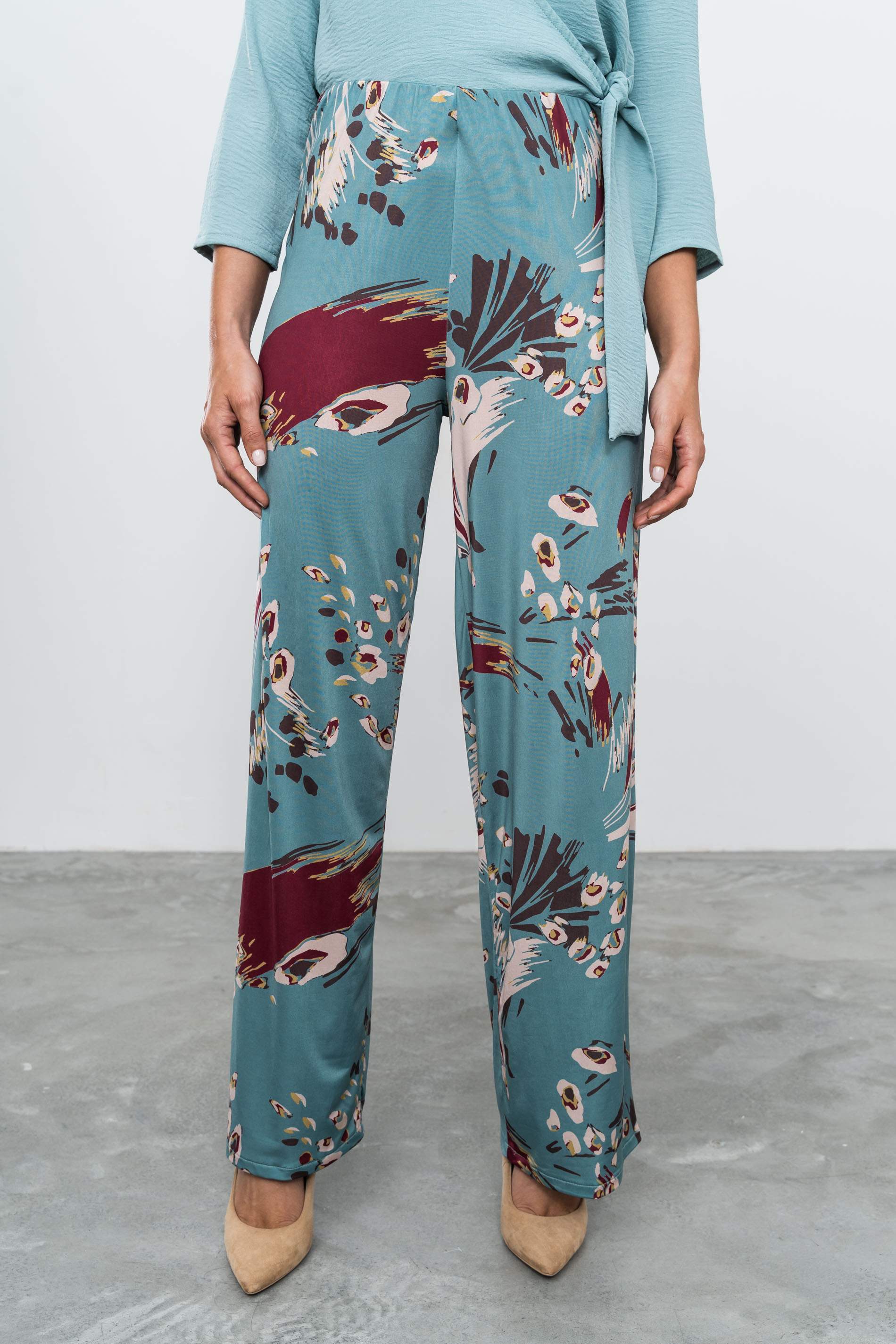 PANTALÓN PUNTO PLUMAS