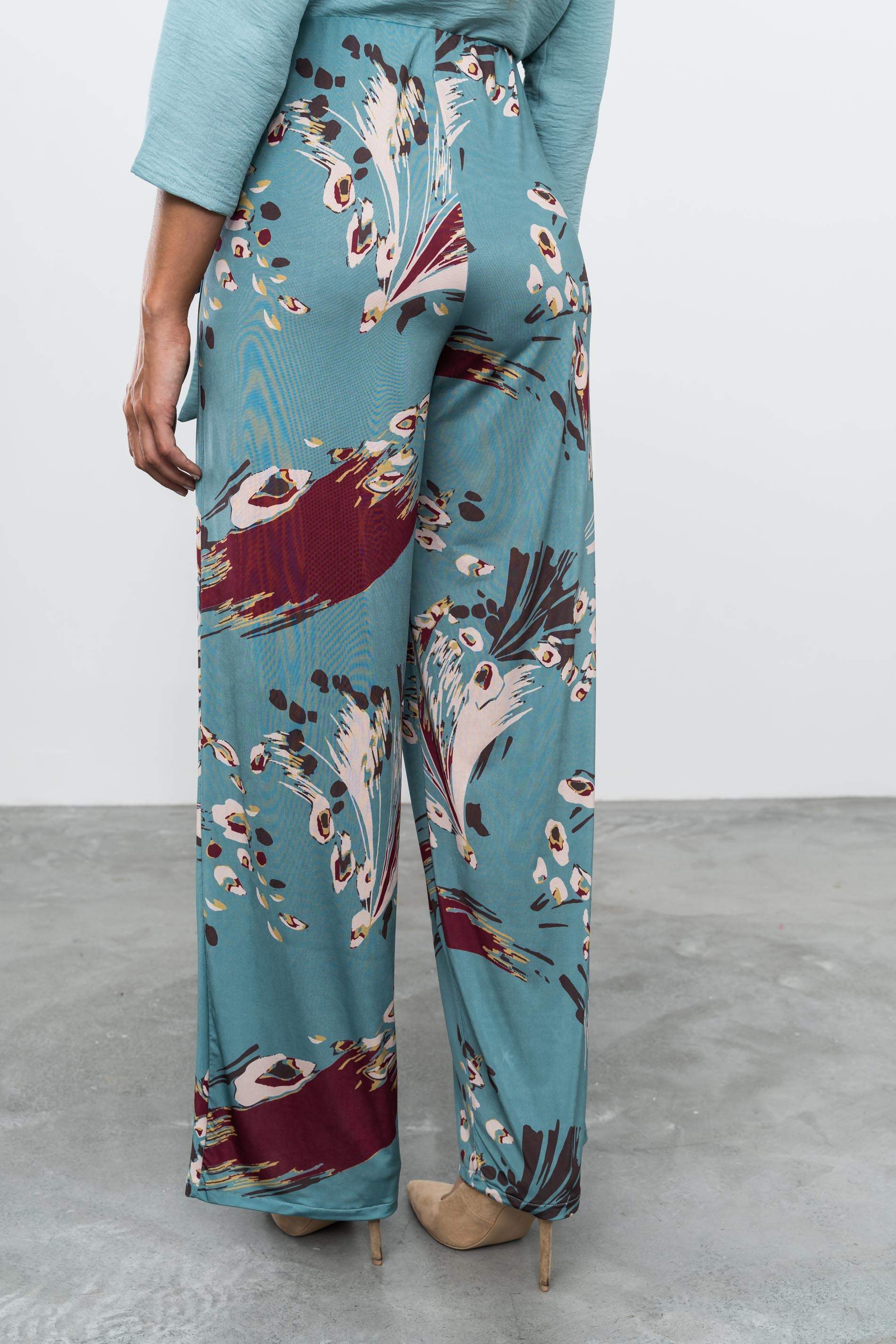 PANTALÓN PUNTO PLUMAS