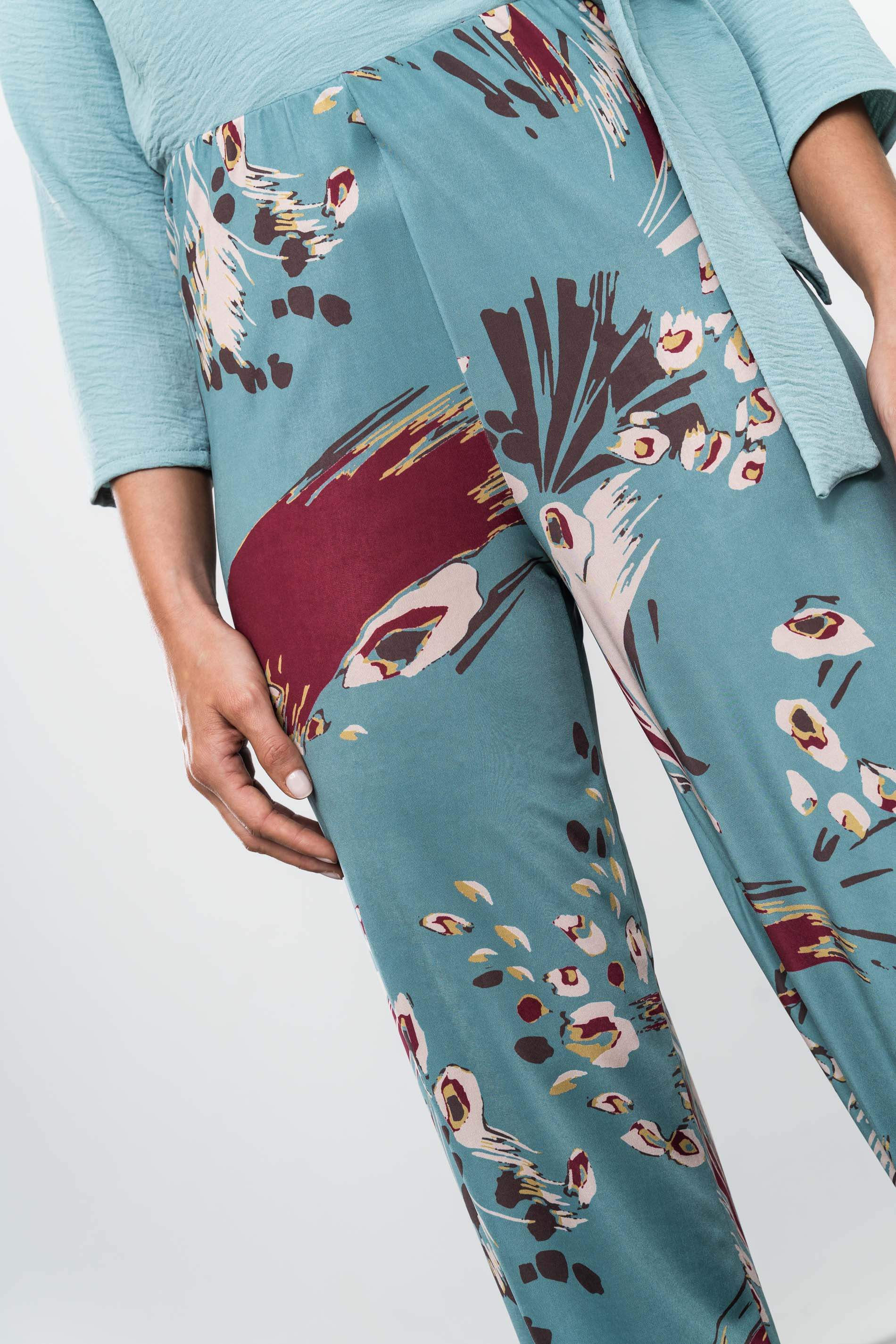 PANTALÓN PUNTO PLUMAS