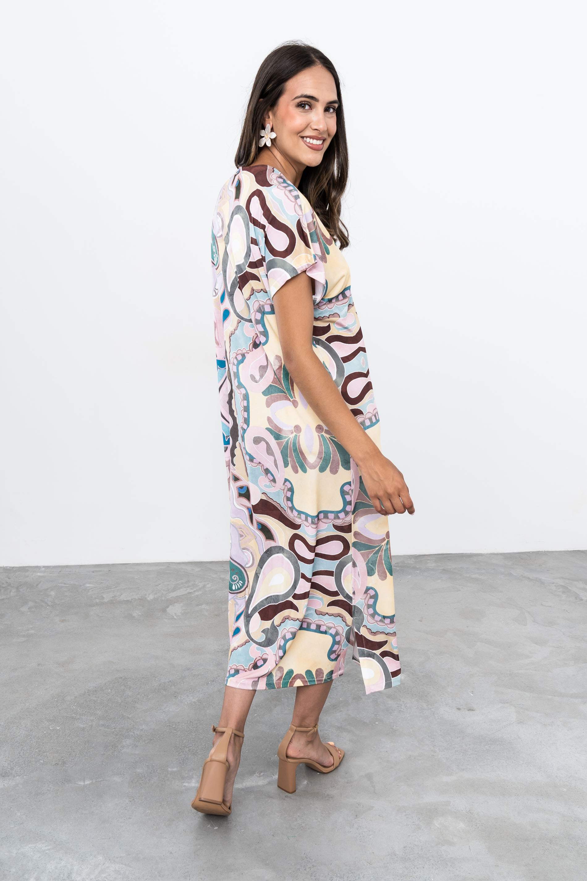 VESTIDO CACHEMIRE ADORNO