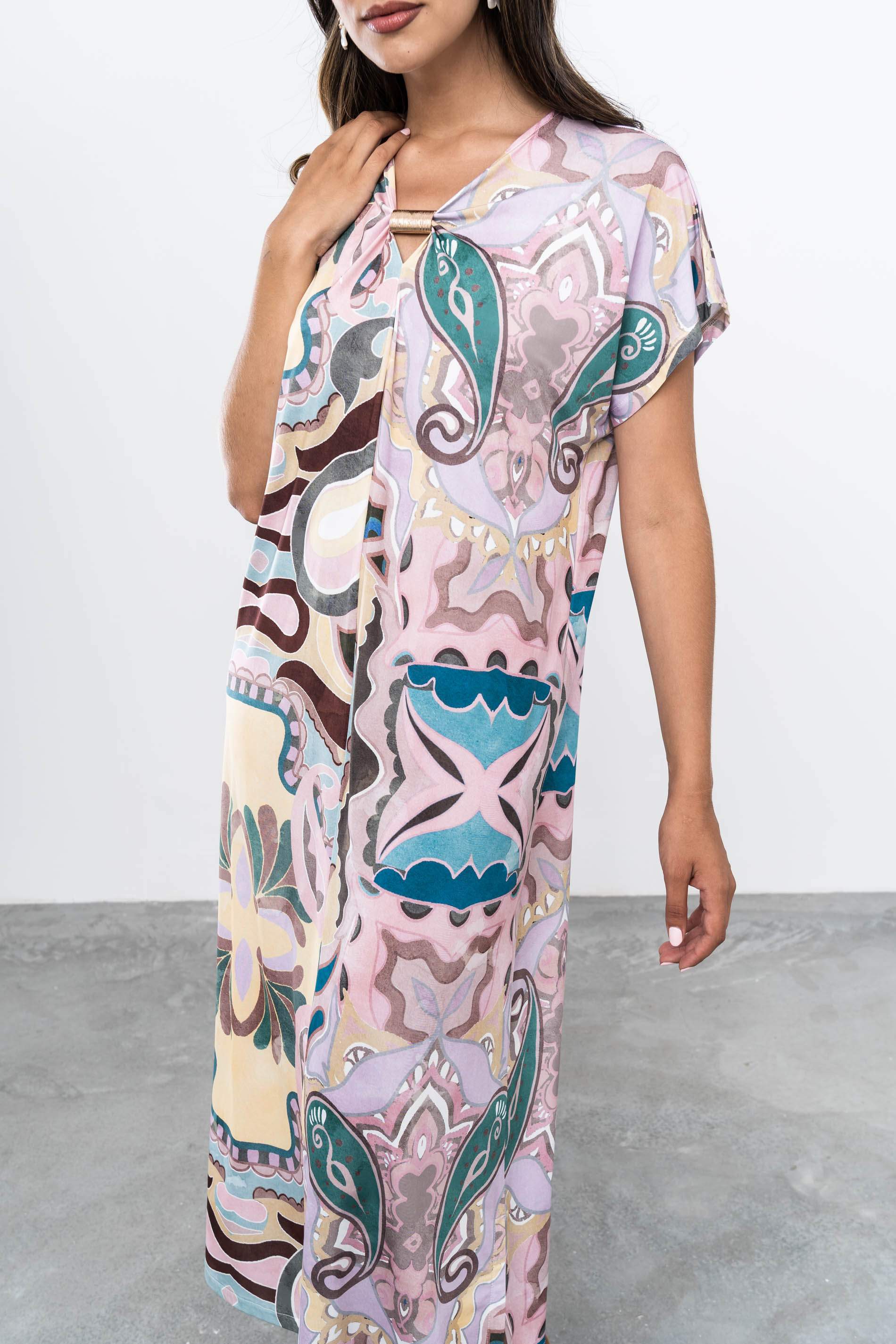 VESTIDO CACHEMIRE ADORNO