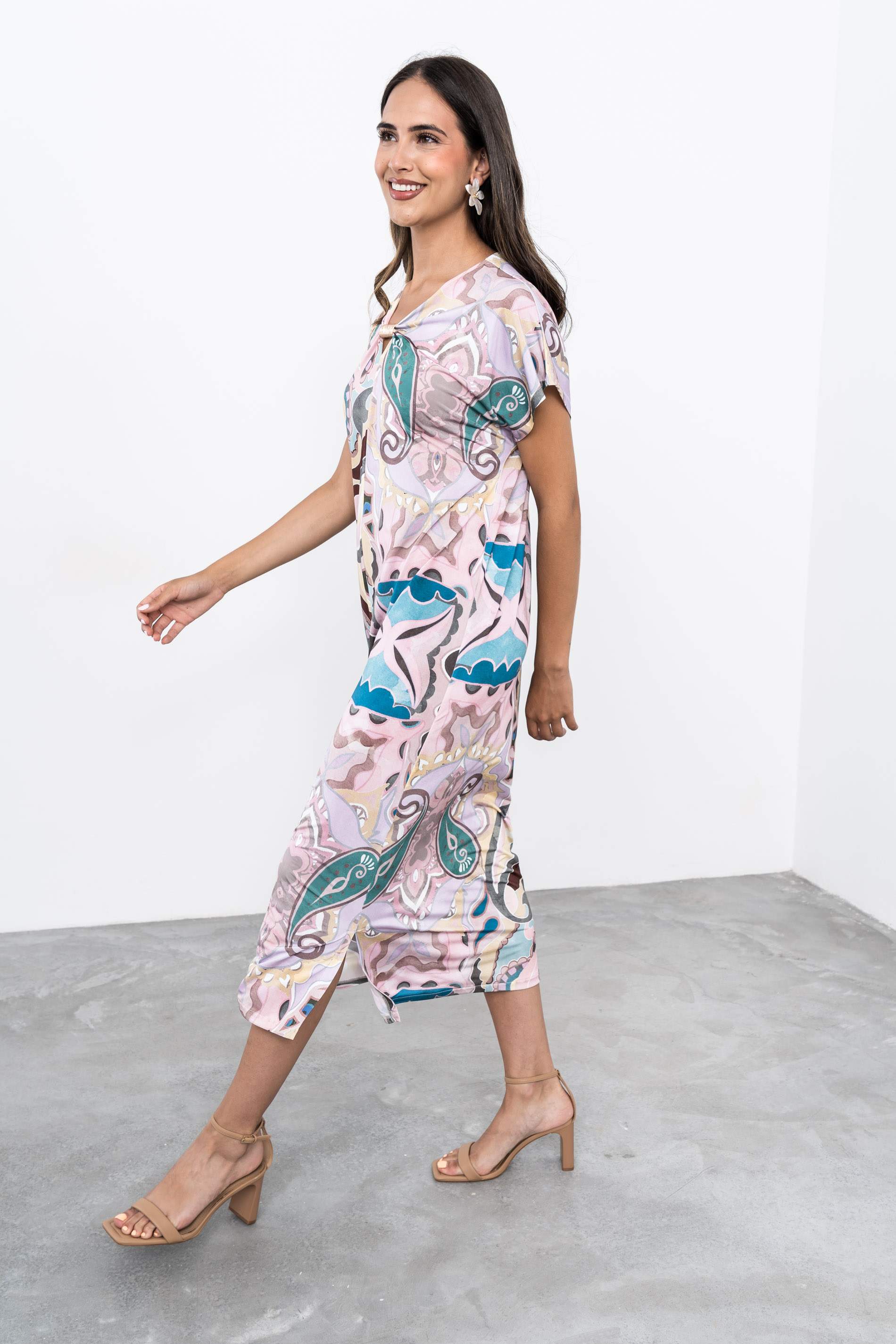 VESTIDO CACHEMIRE ADORNO