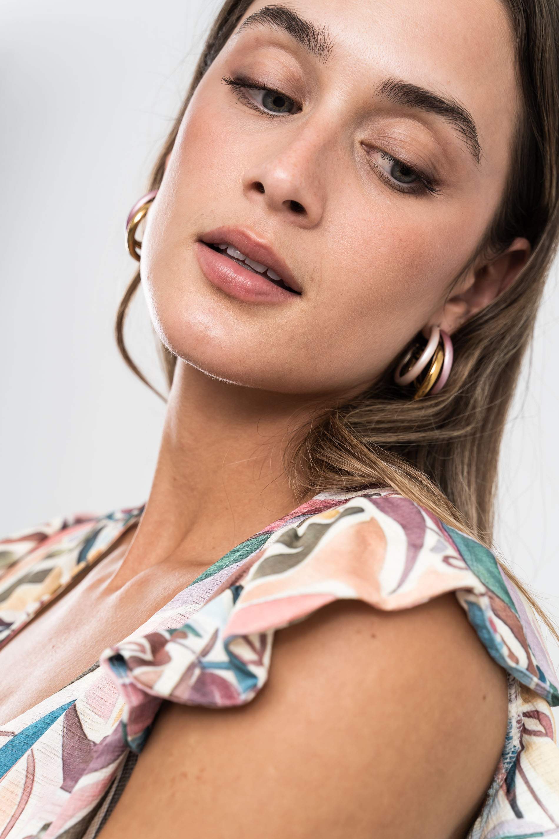 VESTIDO BOTONES ESTAMPADO