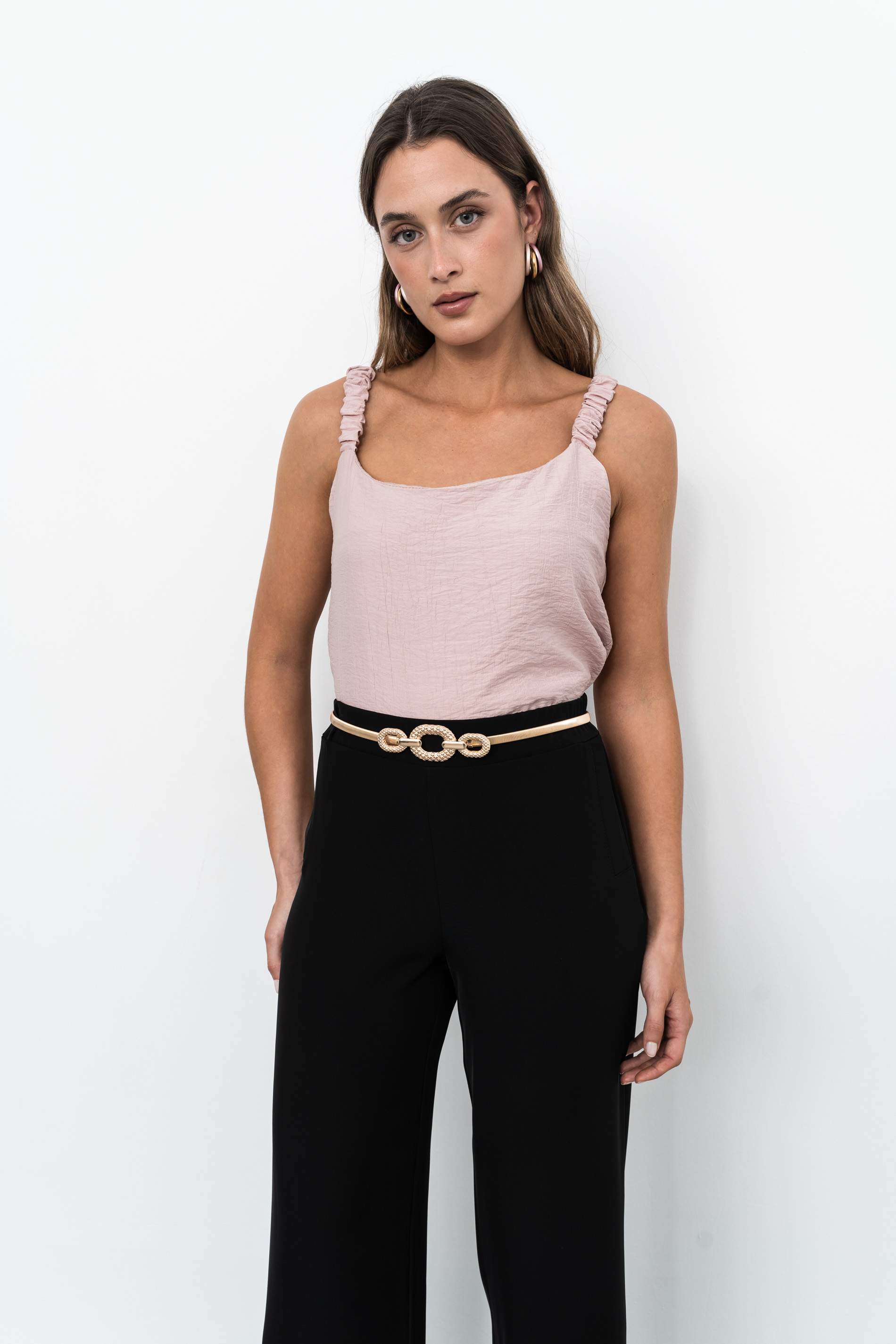 PANTALÓN ANCHO FLUIDO NEGRO