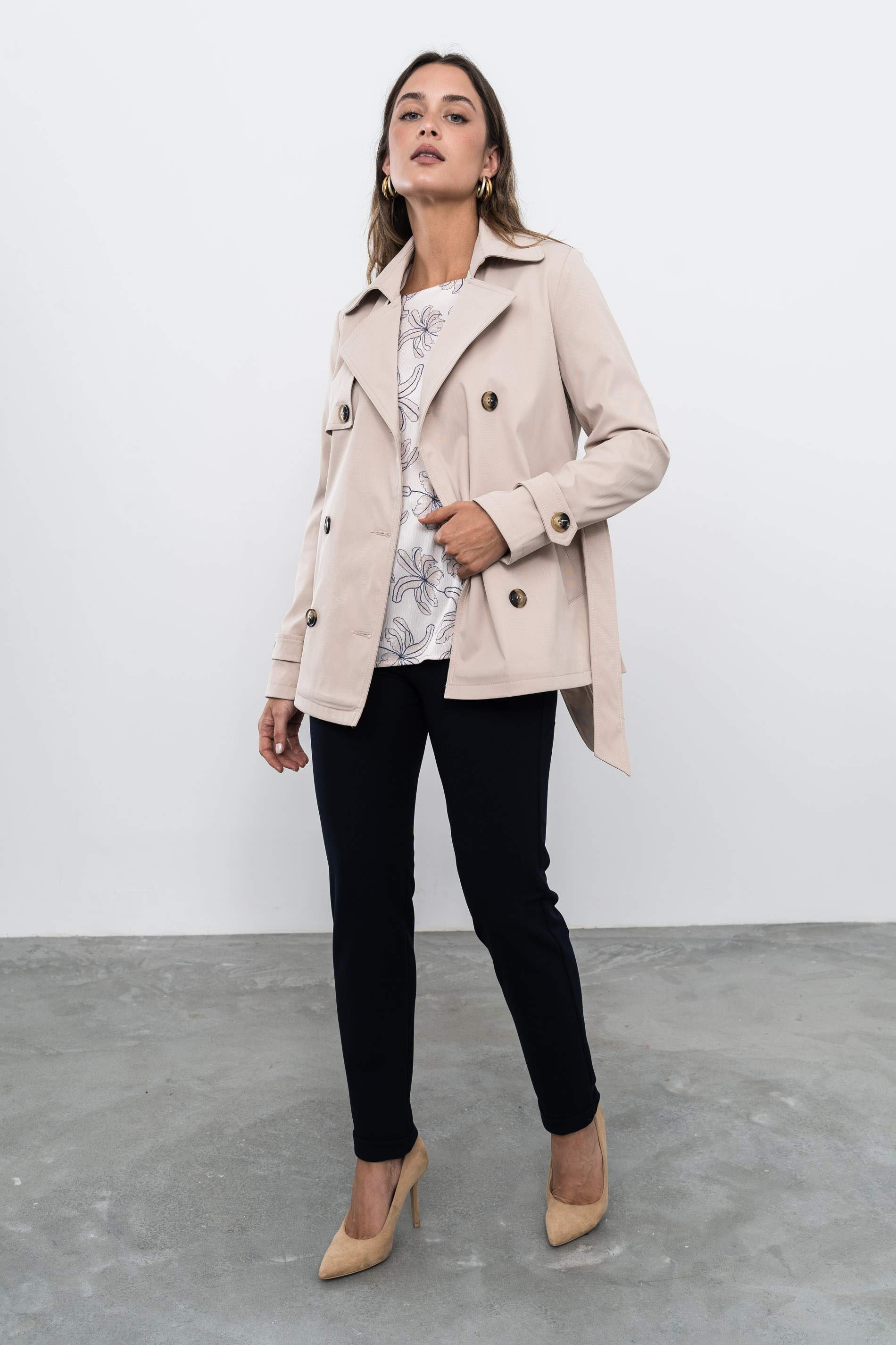 PANTALÓN GOMA BOLSILLOS MARINO