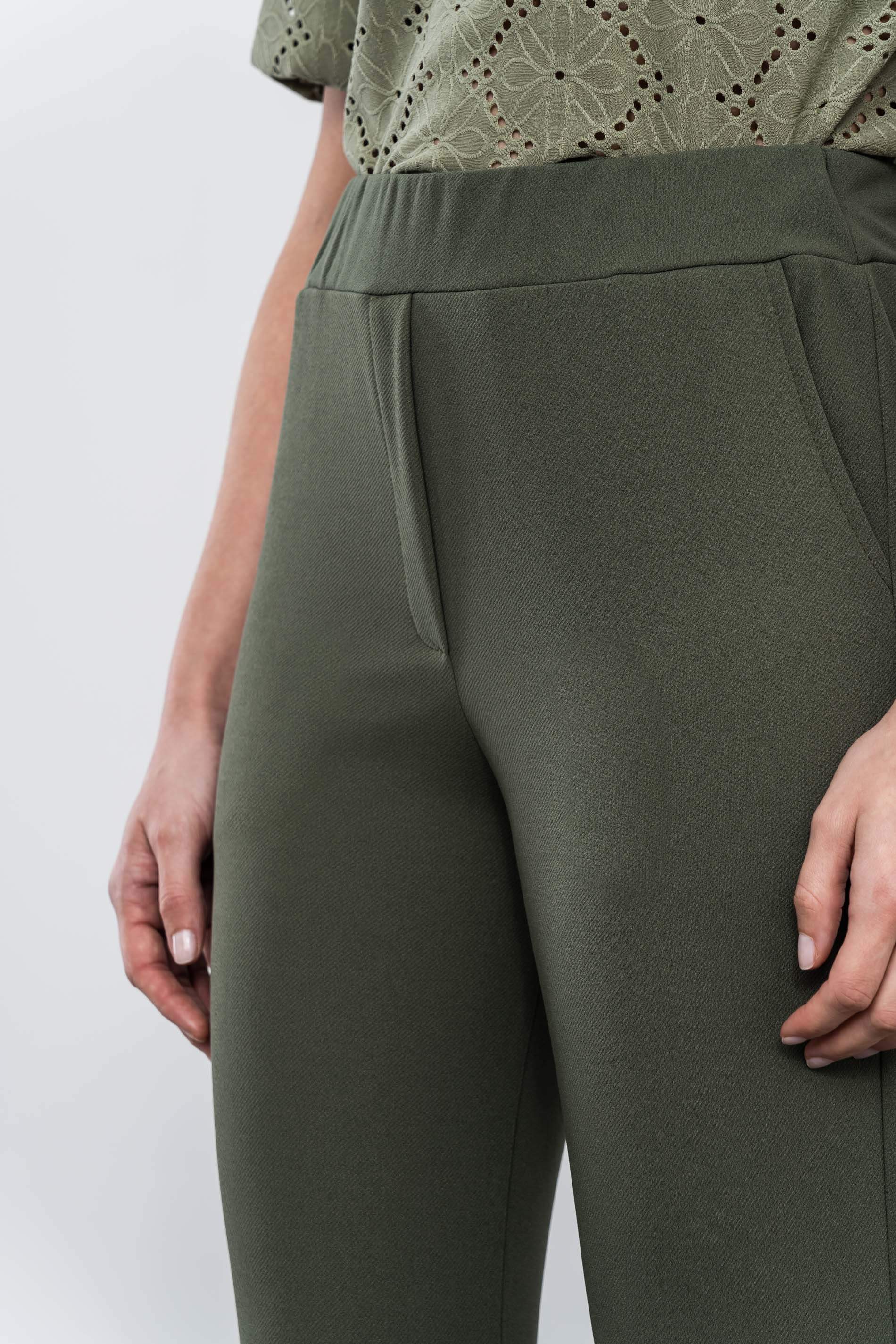 PANTALÓN GOMA BOLSILLOS KAKI