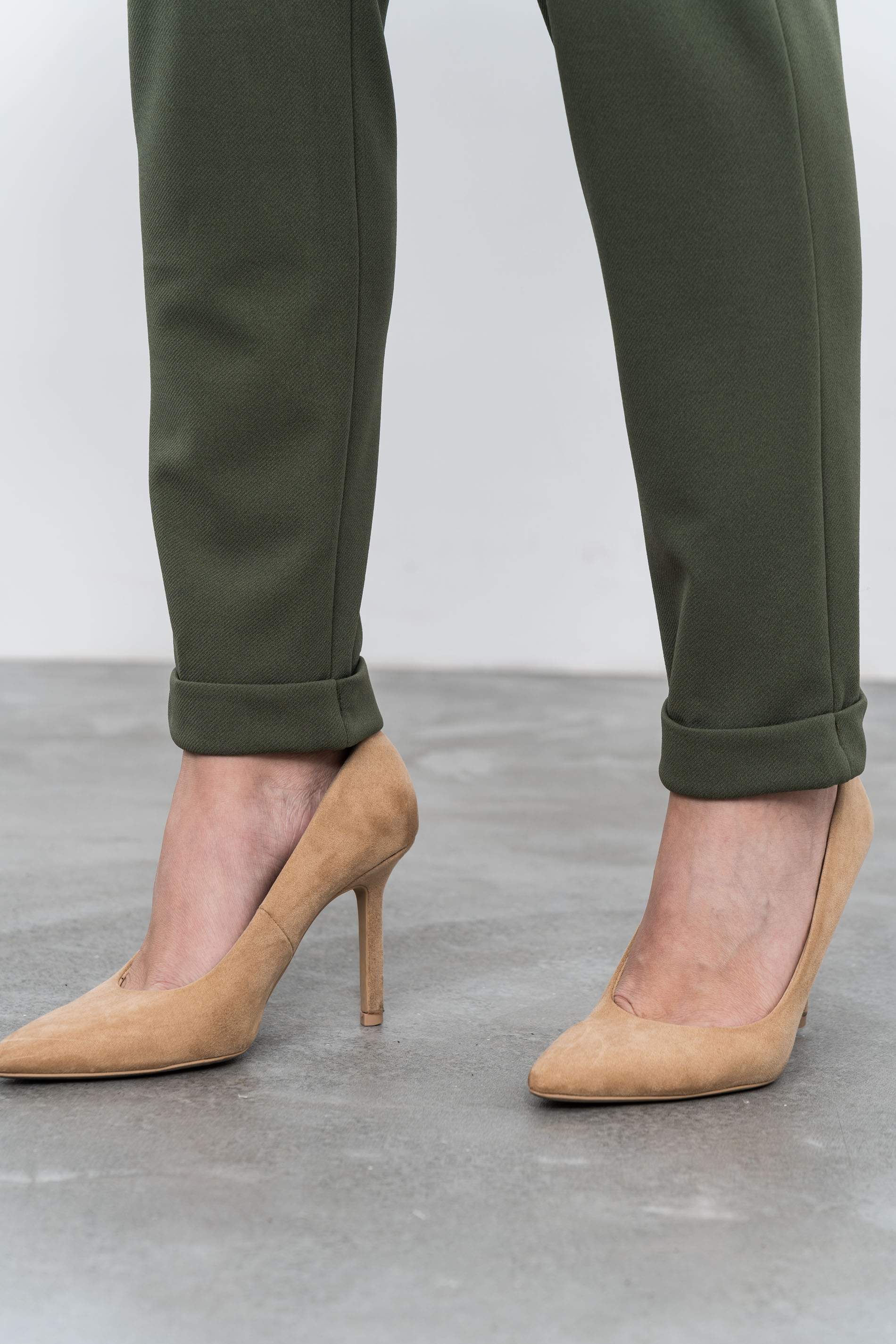 PANTALÓN GOMA BOLSILLOS KAKI