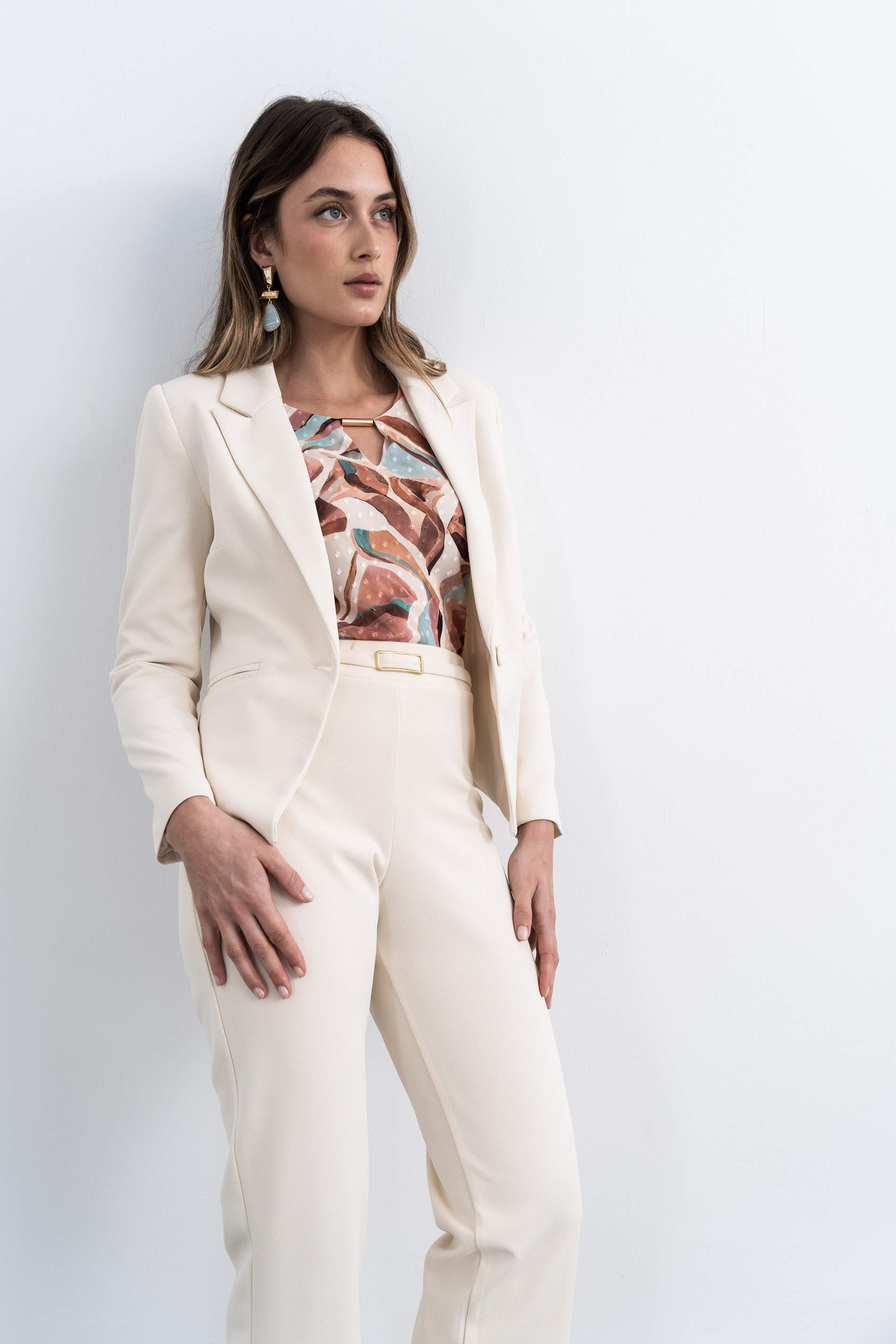 BLUSA PLUMETI ESTAMPADO AGUA