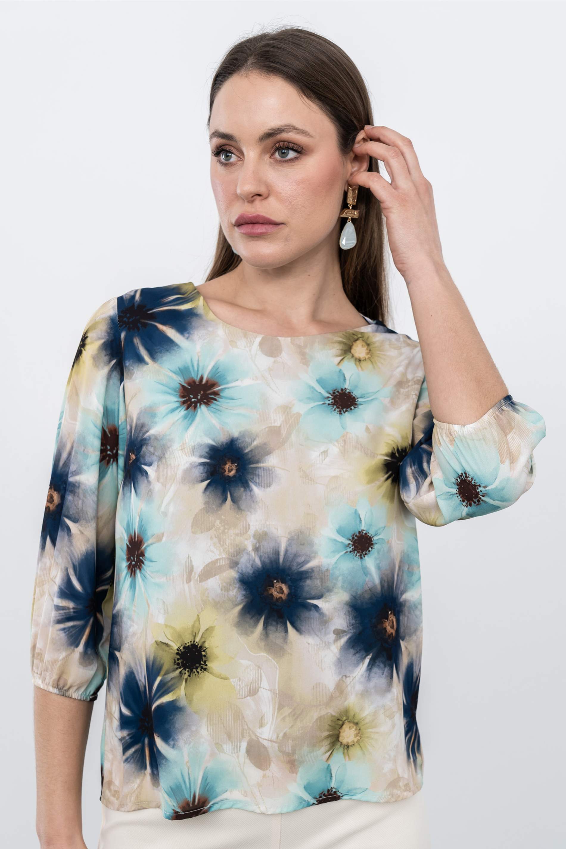 BLUSA MARGARITAS COLORES