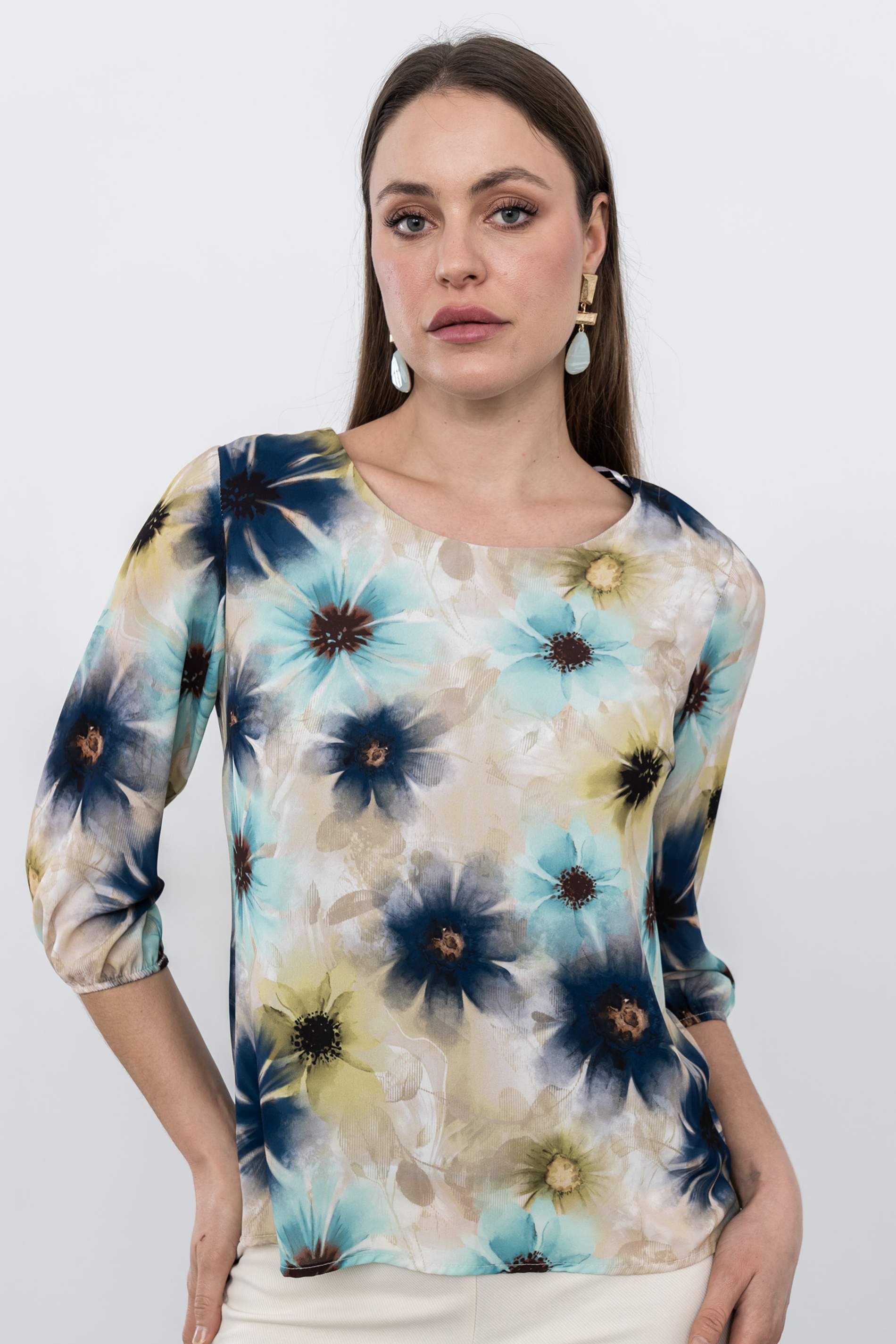 BLUSA MARGARITAS COLORES