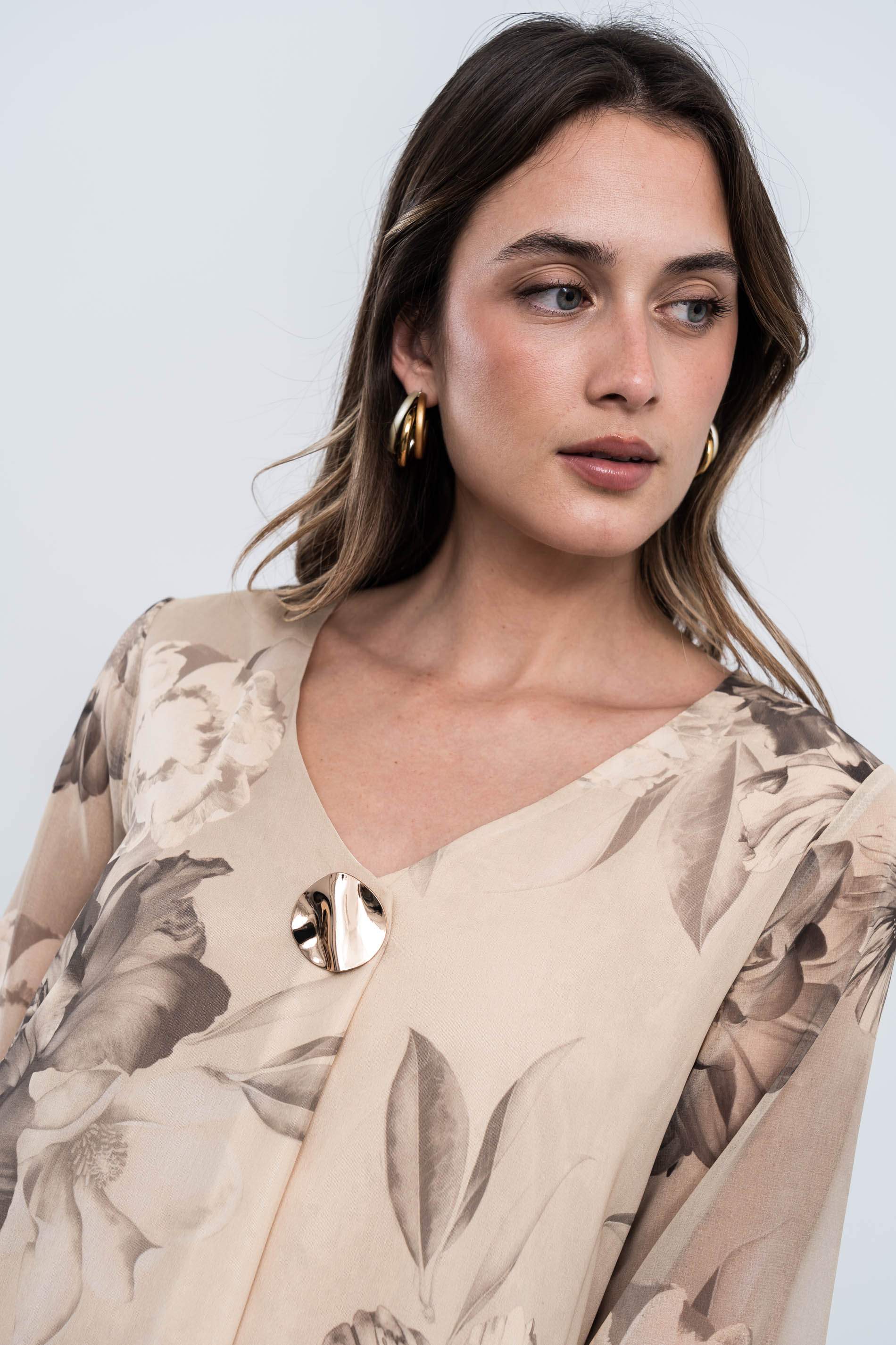 VESTIDO FUELLE FLORAL