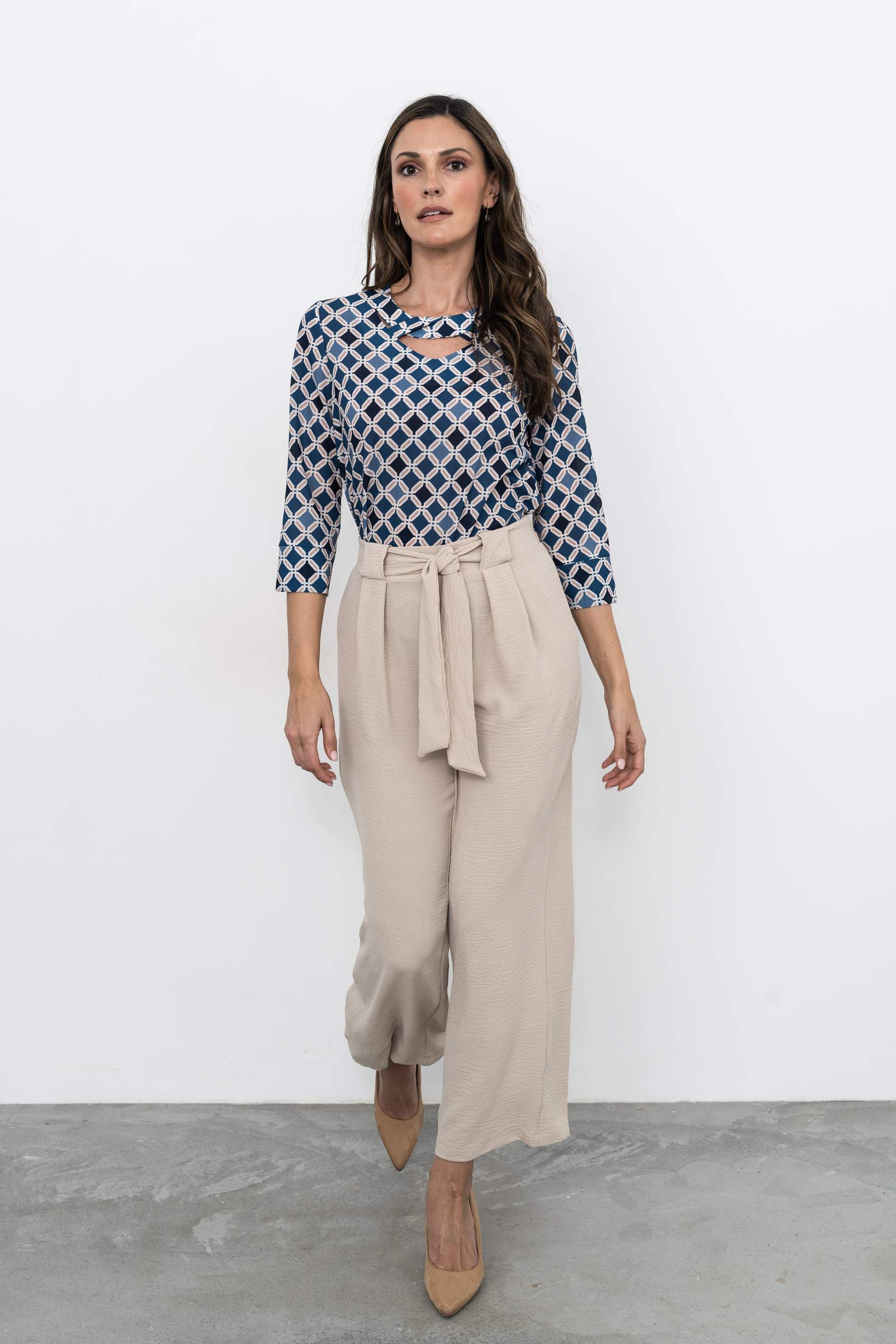 BLUSA CRUCETA GEOMÉTRICOS 