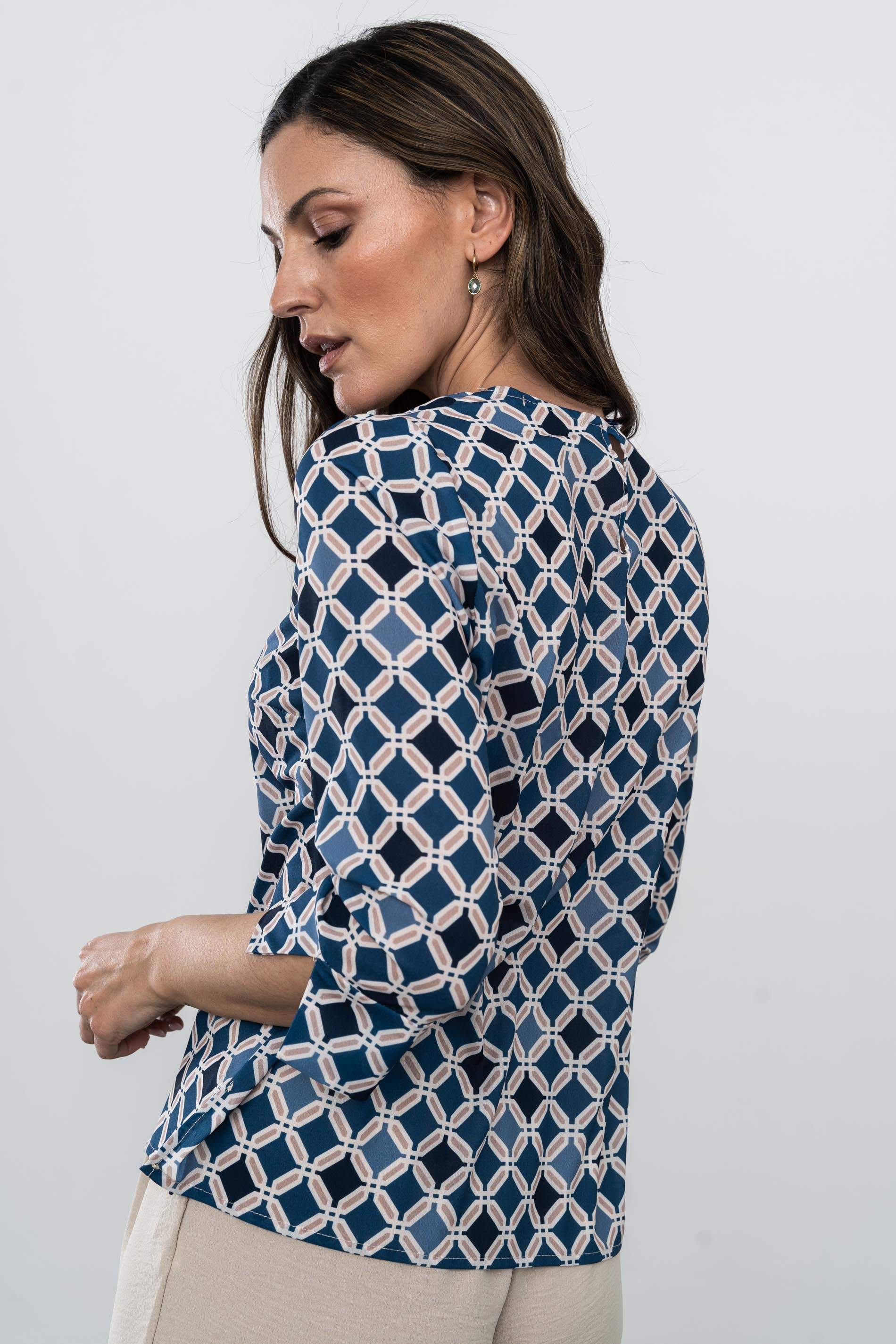 BLUSA CRUCETA GEOMÉTRICOS 