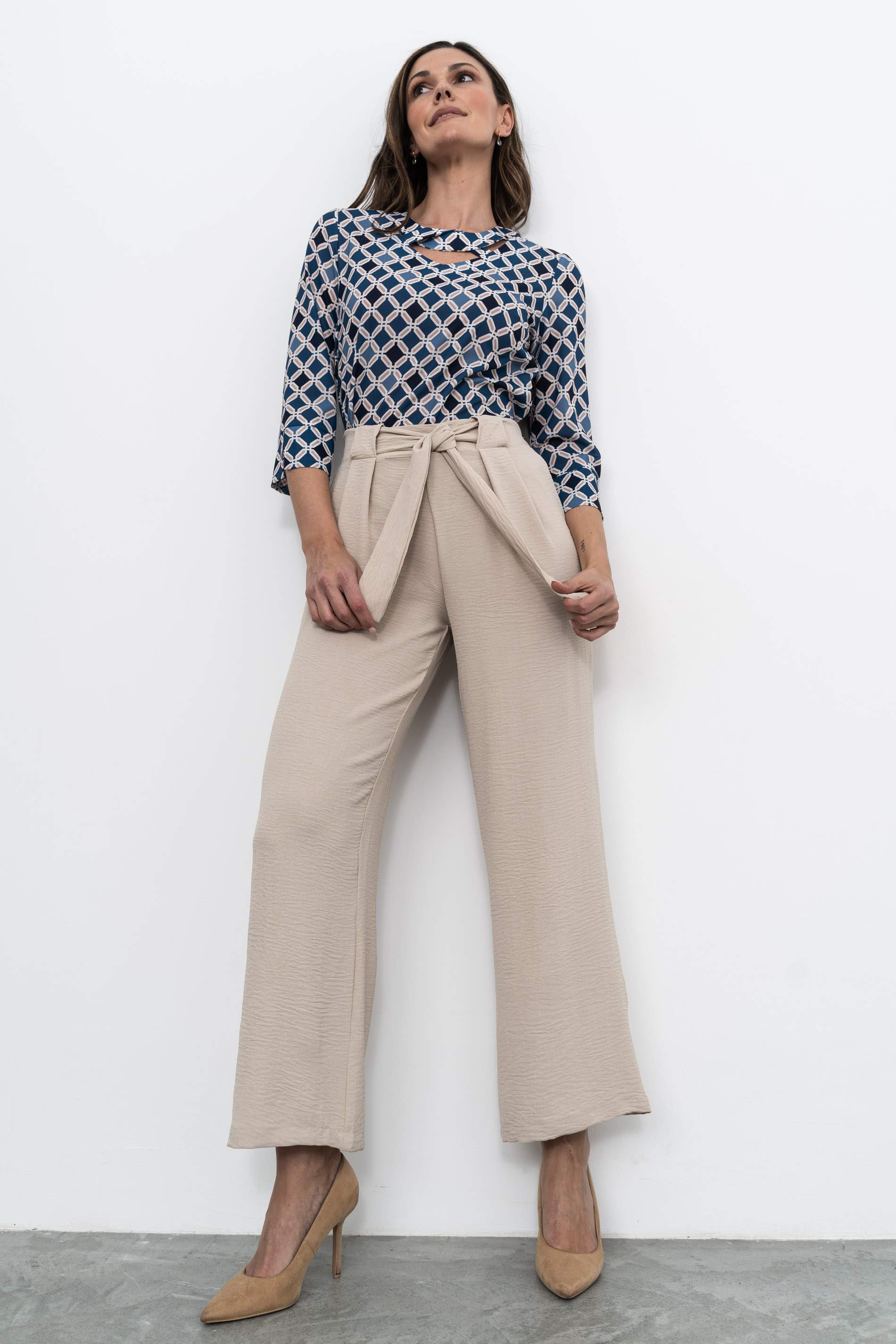 BLUSA CRUCETA GEOMÉTRICOS 