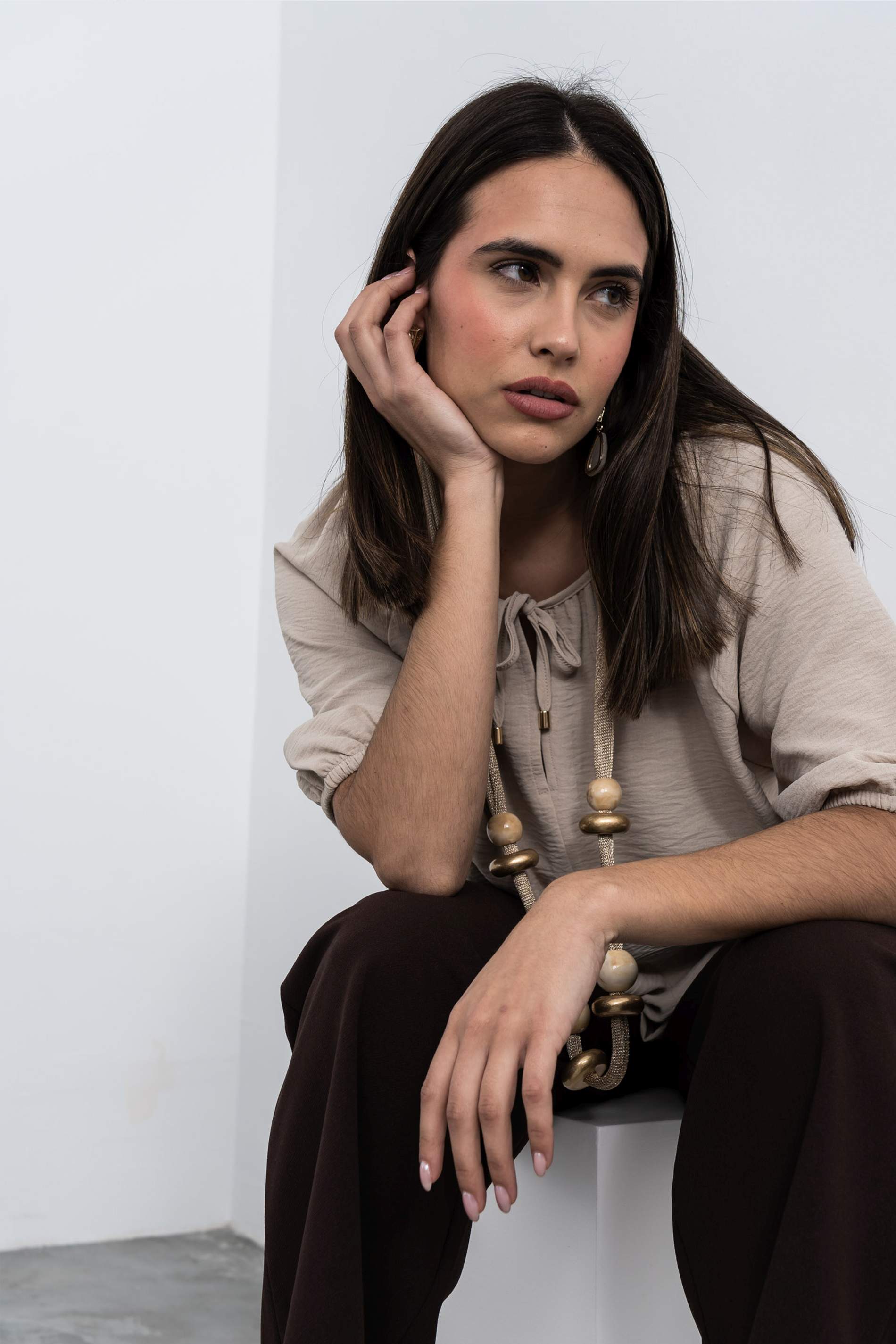 PANTALÓN ANCHO CHOCOLATE