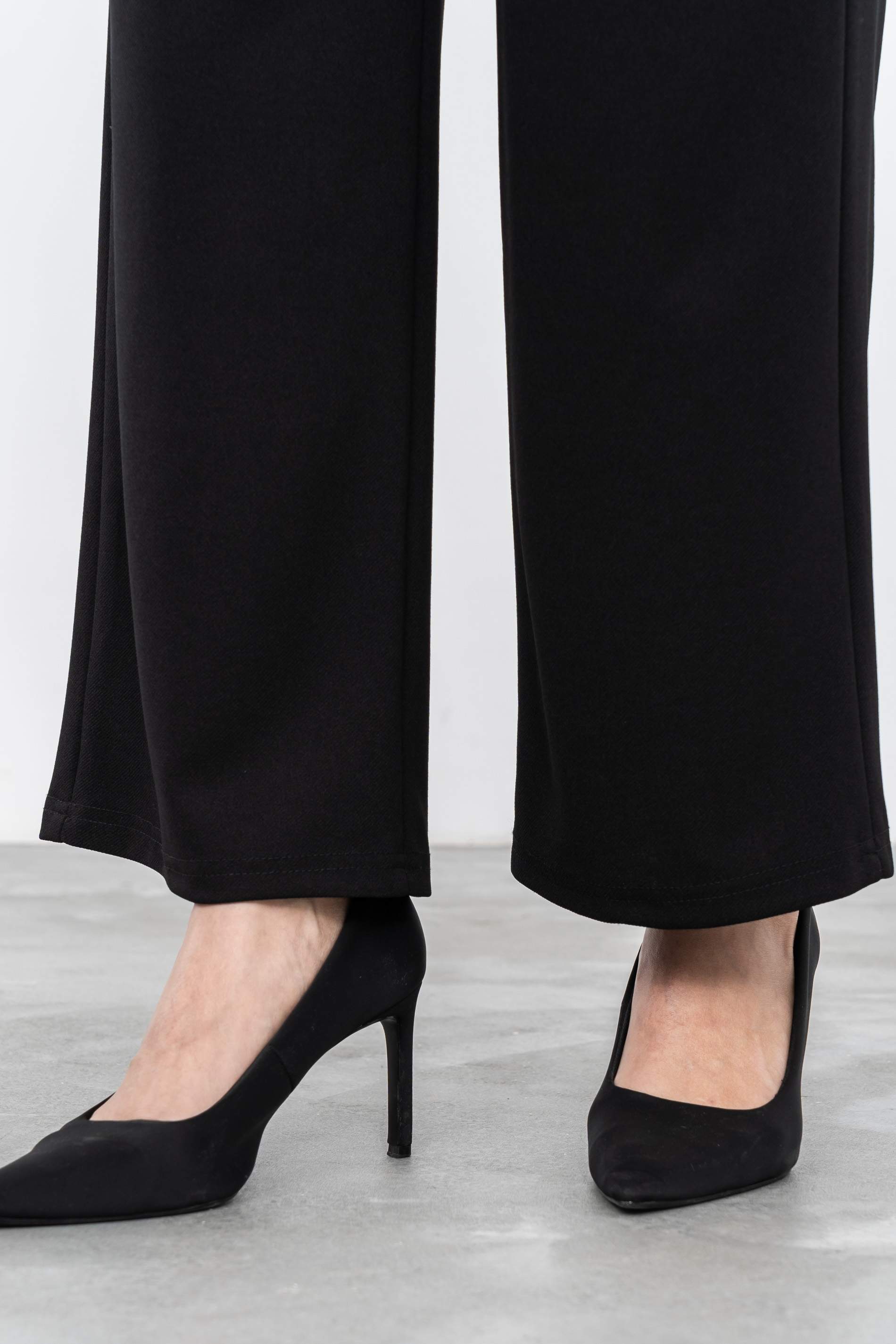 PANTALÓN ANCHO NEGRO