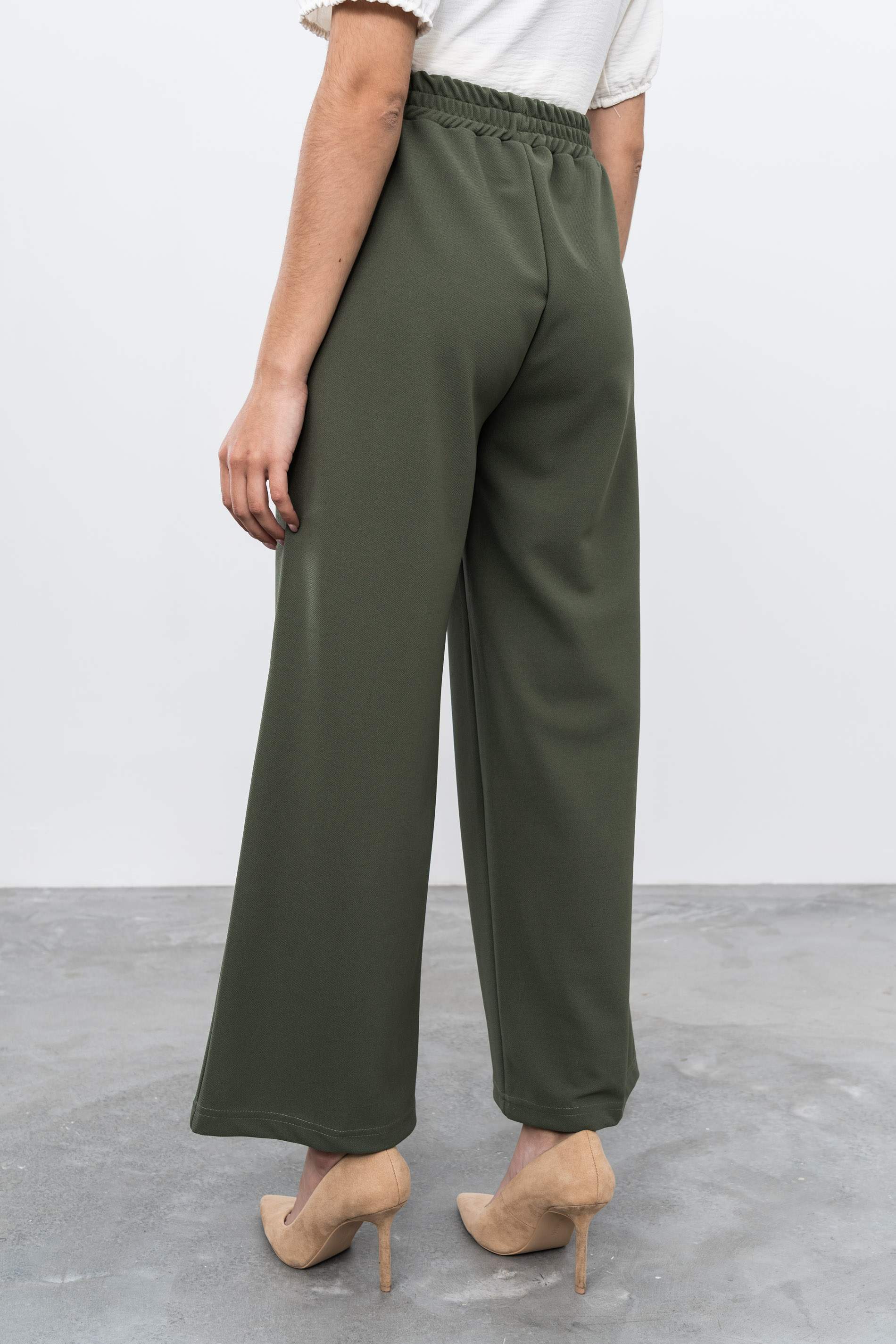 PANTALÓN ANCHO KAKI