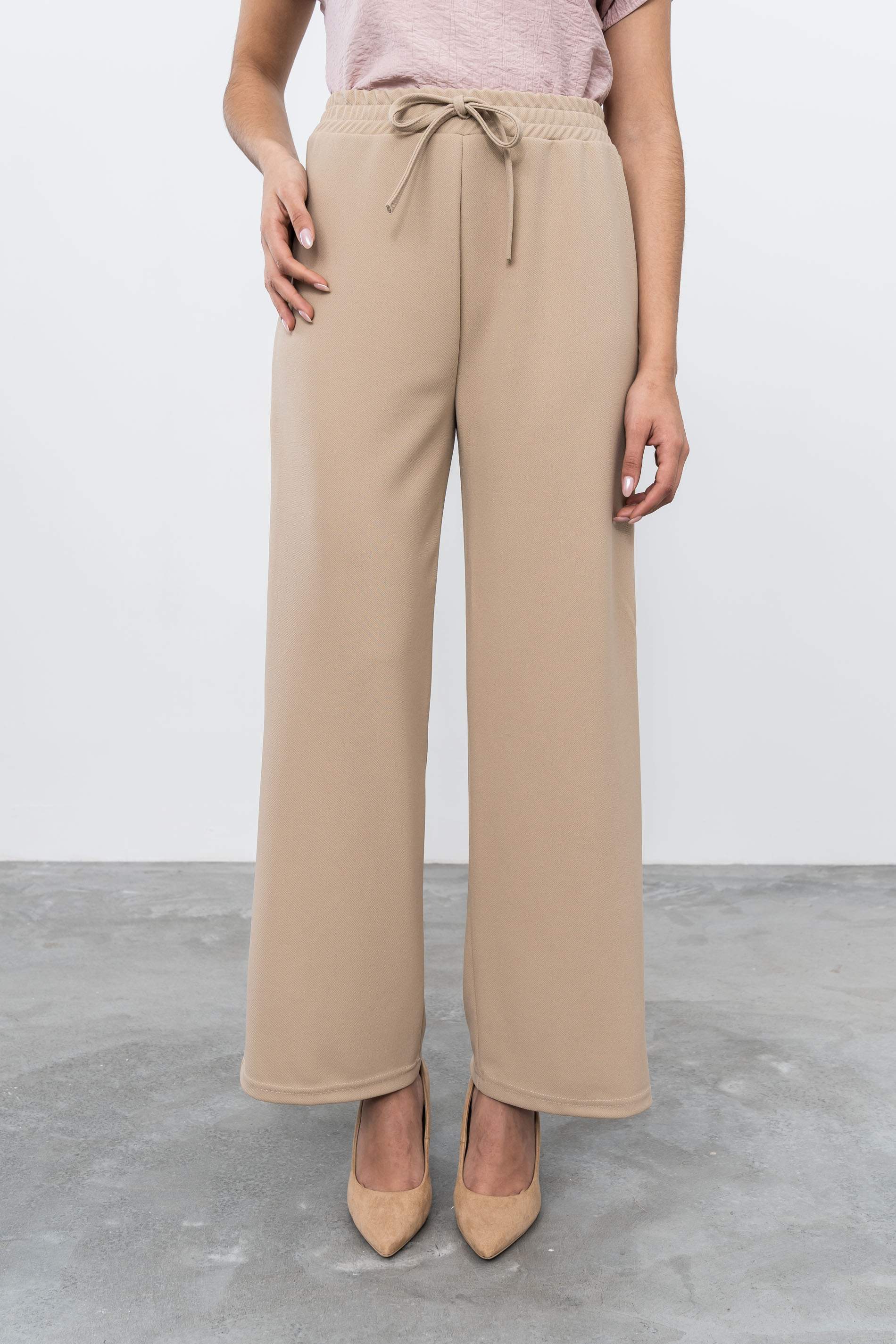 PANTALÓN ANCHO ARENA