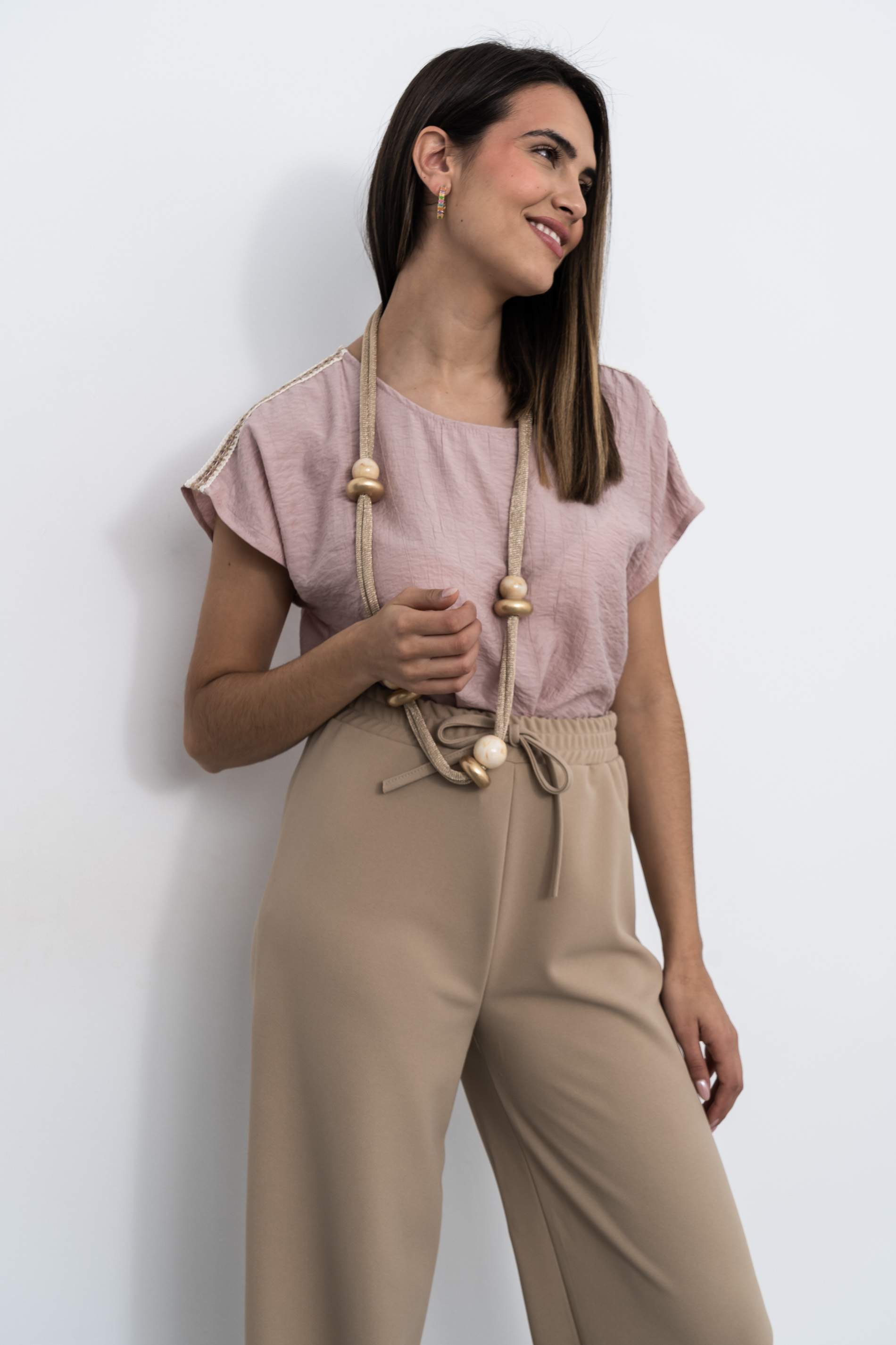 PANTALÓN ANCHO ARENA