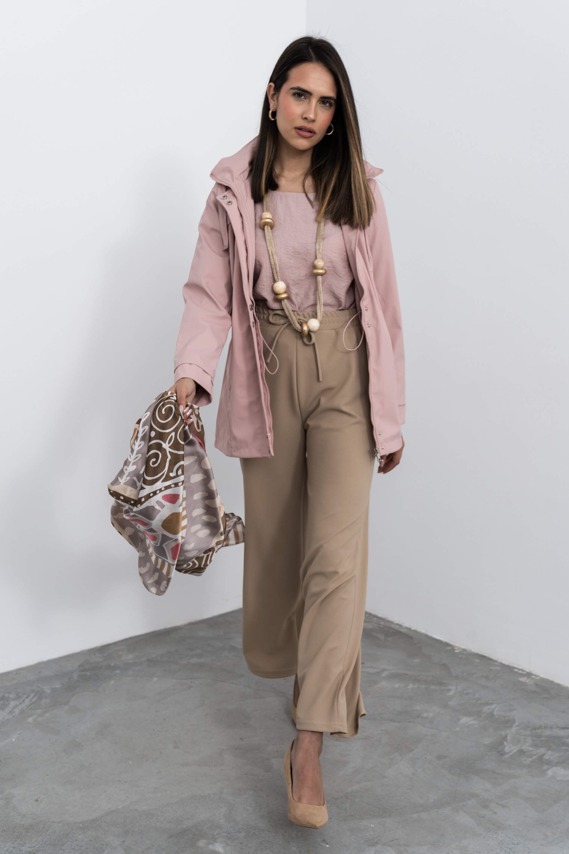 PANTALÓN ANCHO ARENA