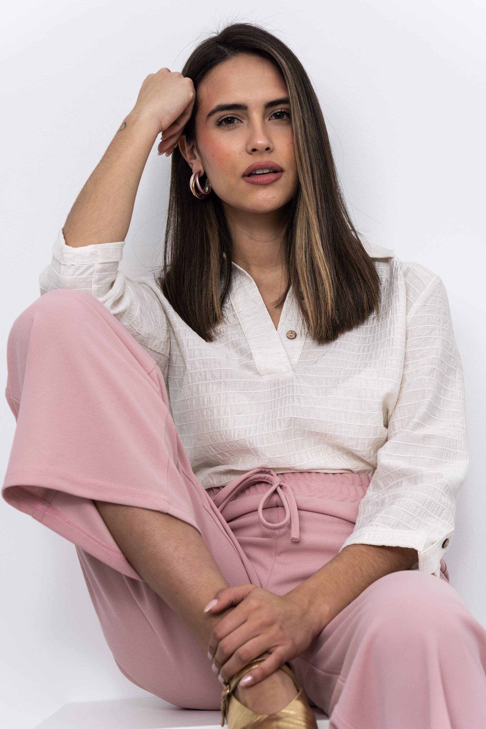 PANTALÓN ANCHO ROSA