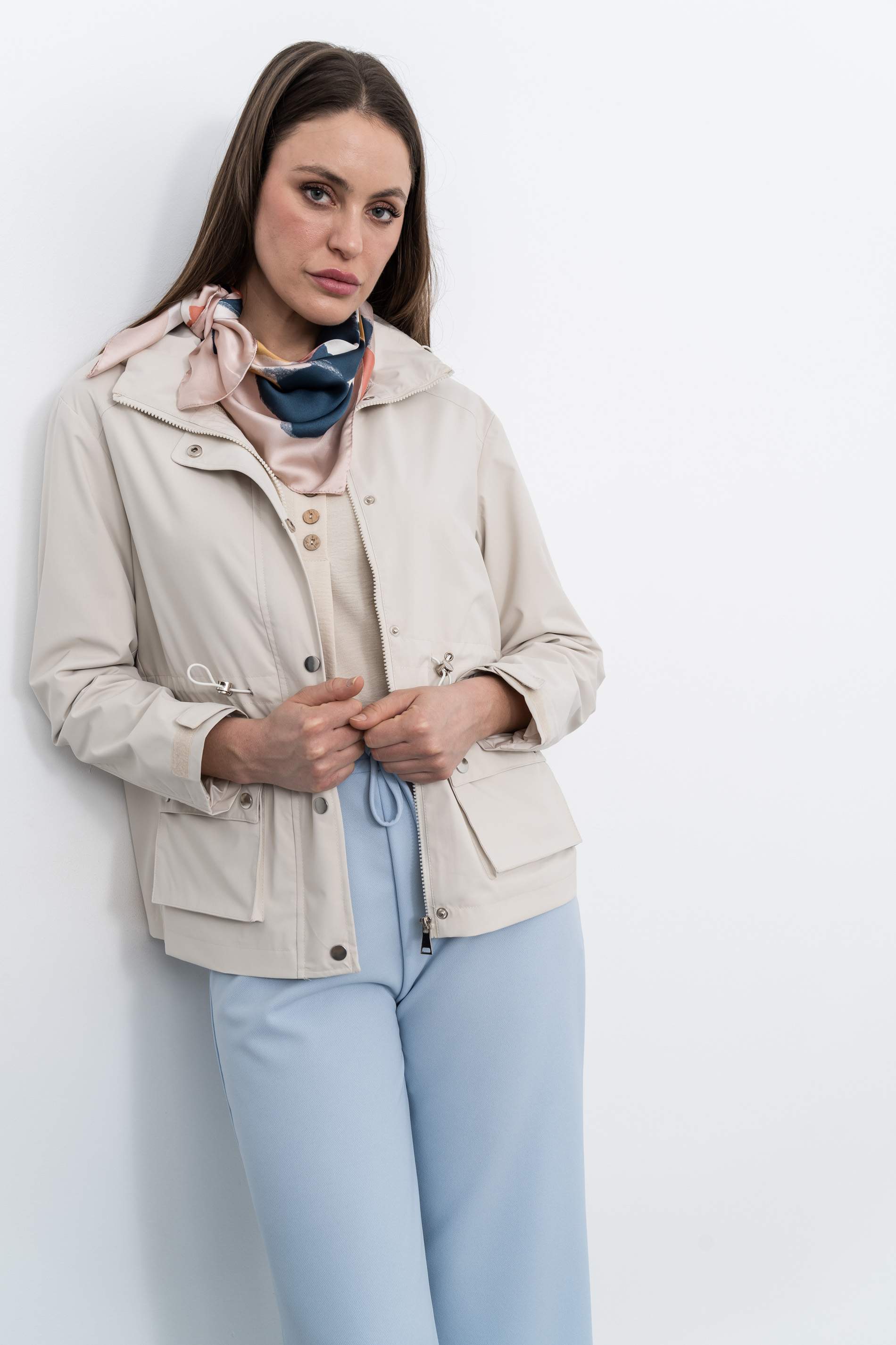 PANTALÓN ANCHO CELESTE