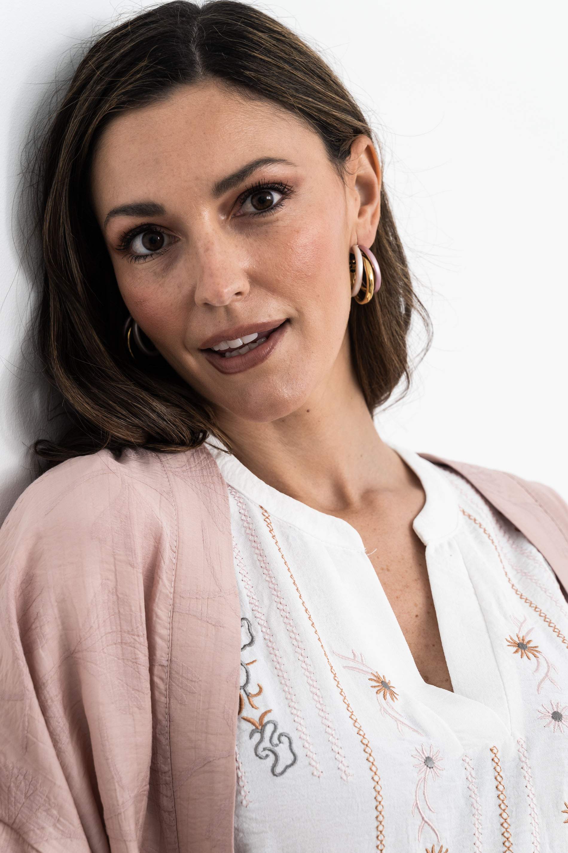 KIMONO JACQUARD PALMERAS NUDE