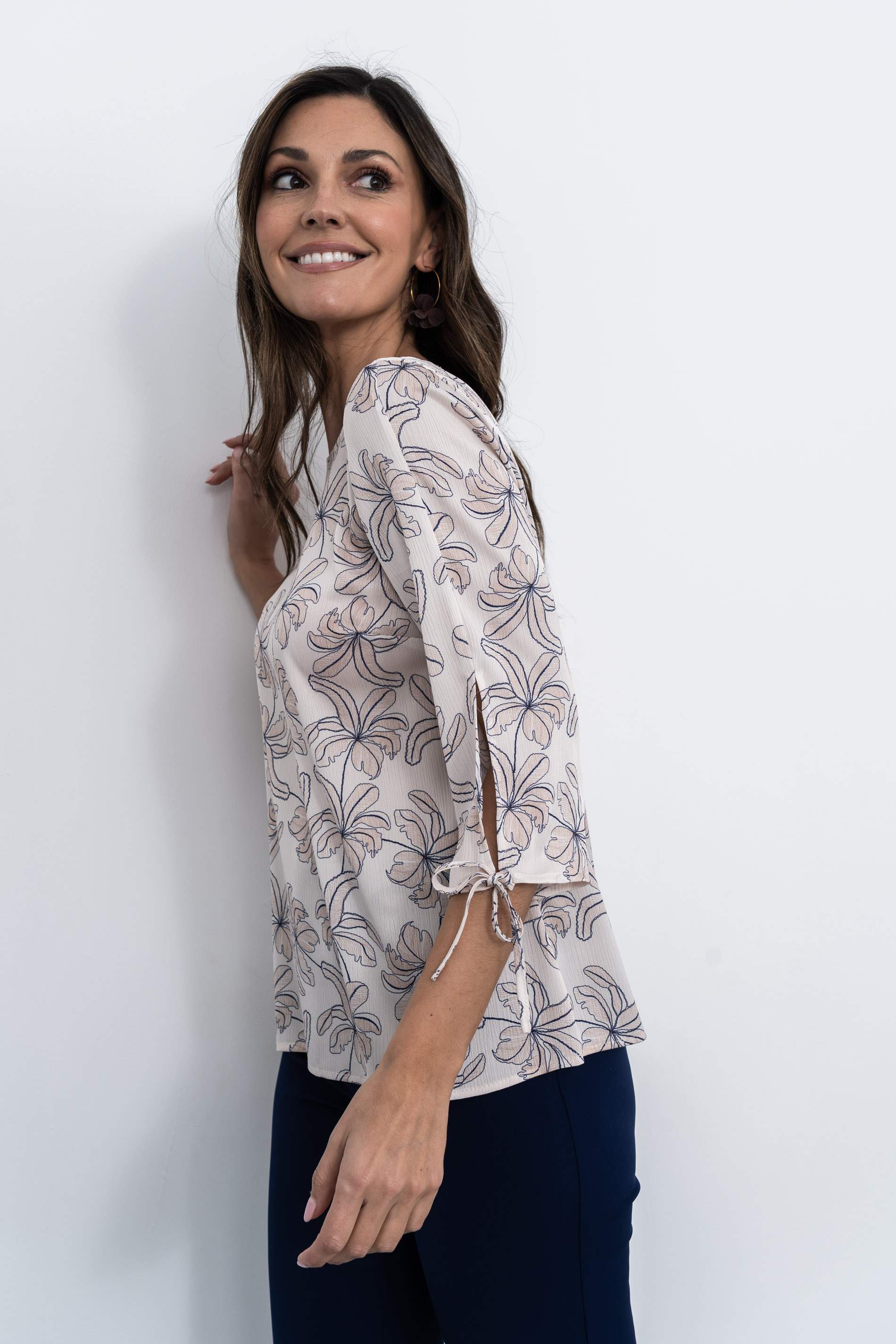 PANTALÓN VESTIR MARINO