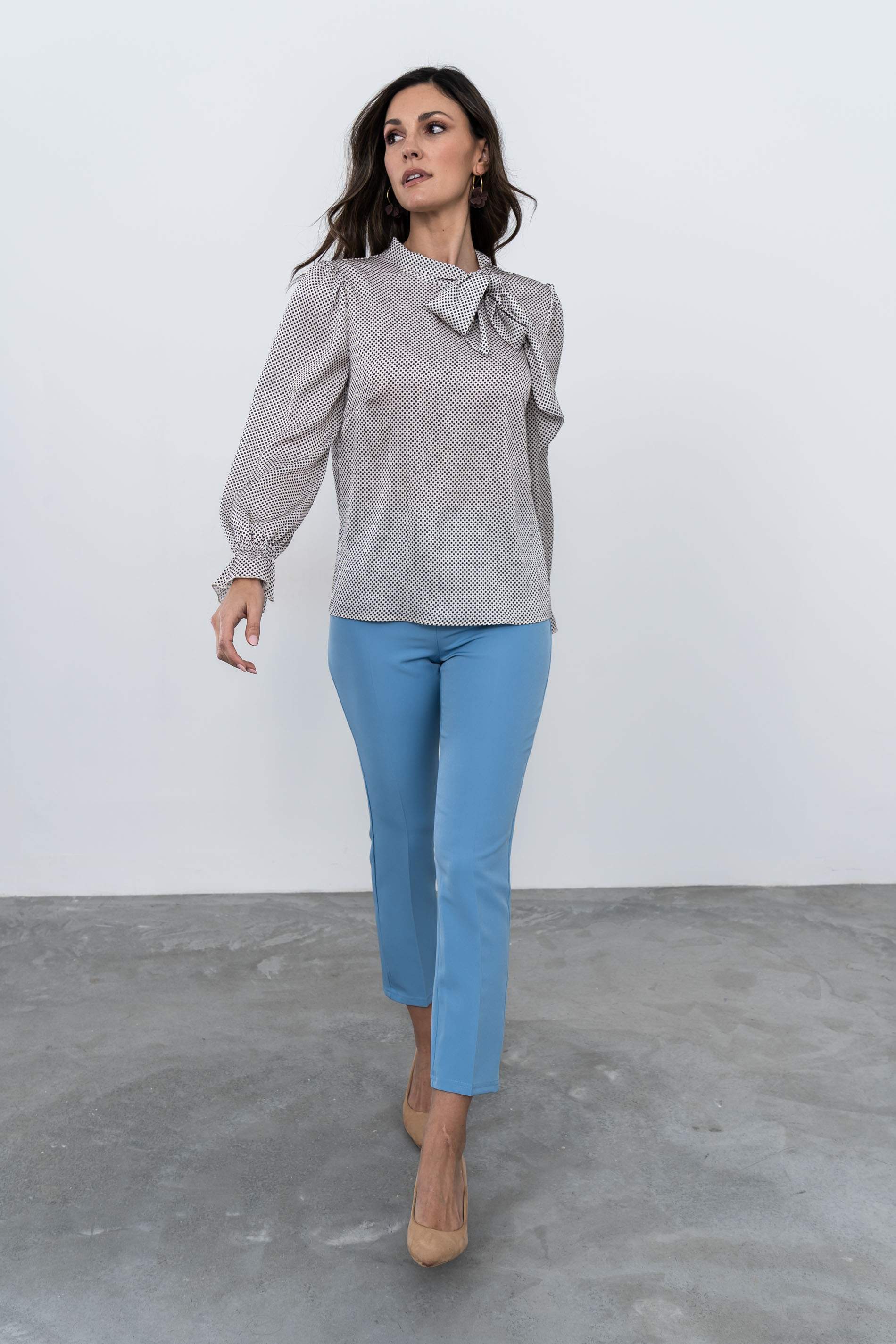 PANTALÓN VESTIR AZUL