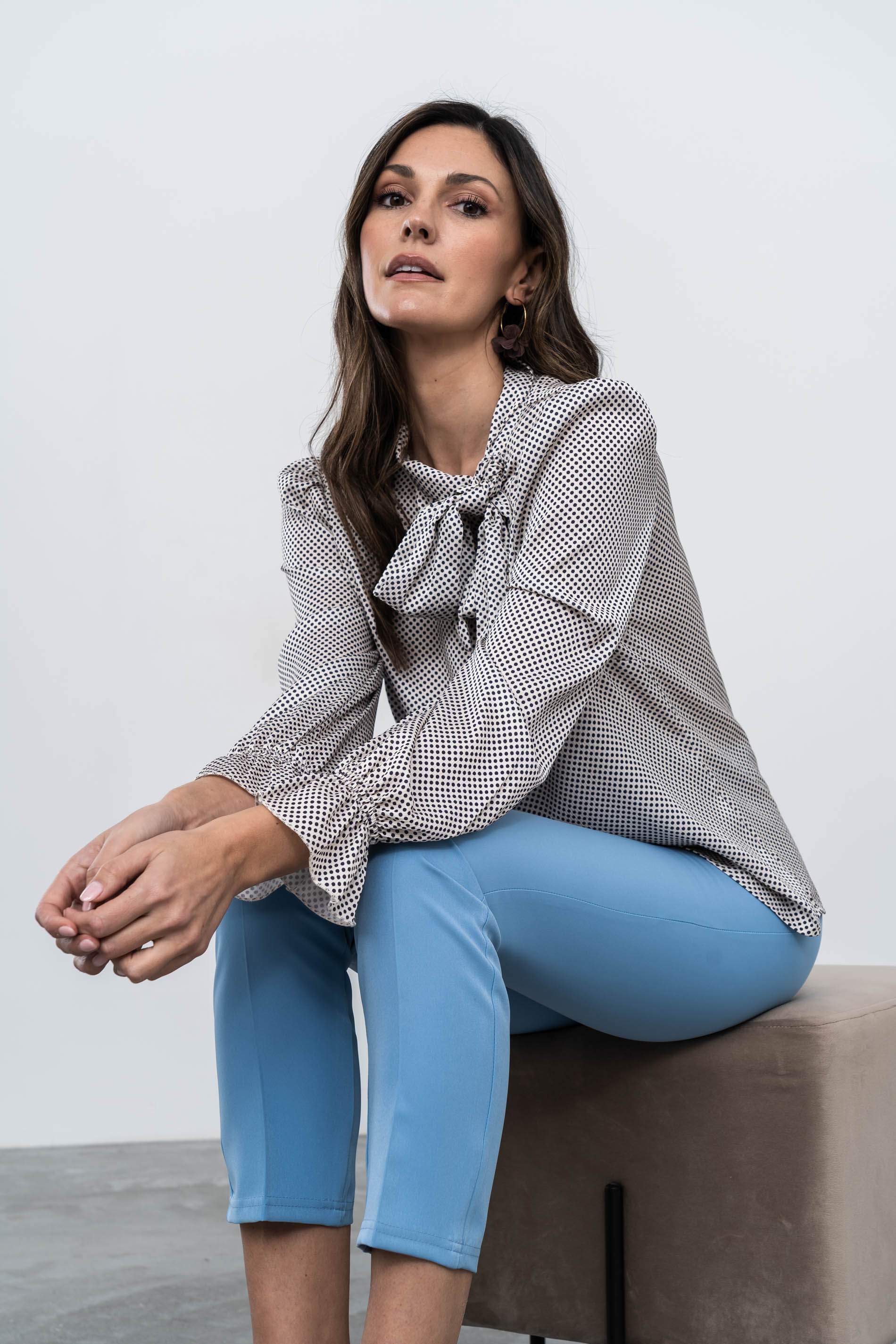 PANTALÓN VESTIR AZUL