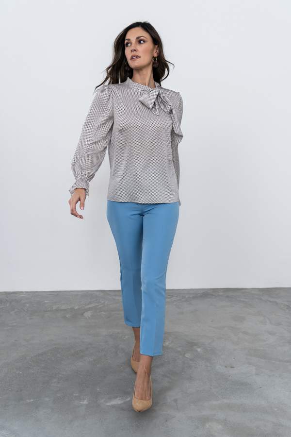 PANTALÓN VESTIR AZUL