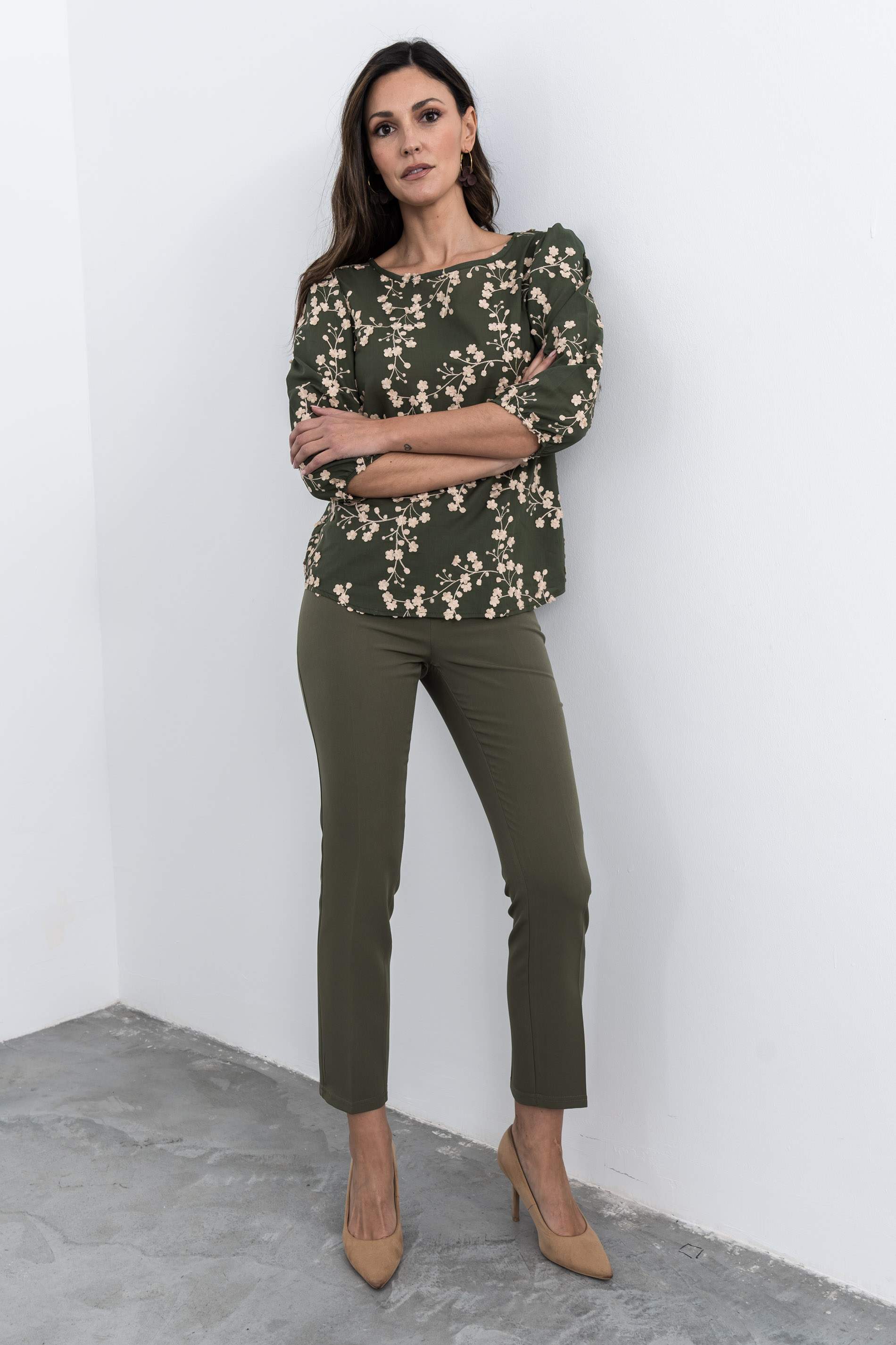 PANTALÓN VESTIR KAKI