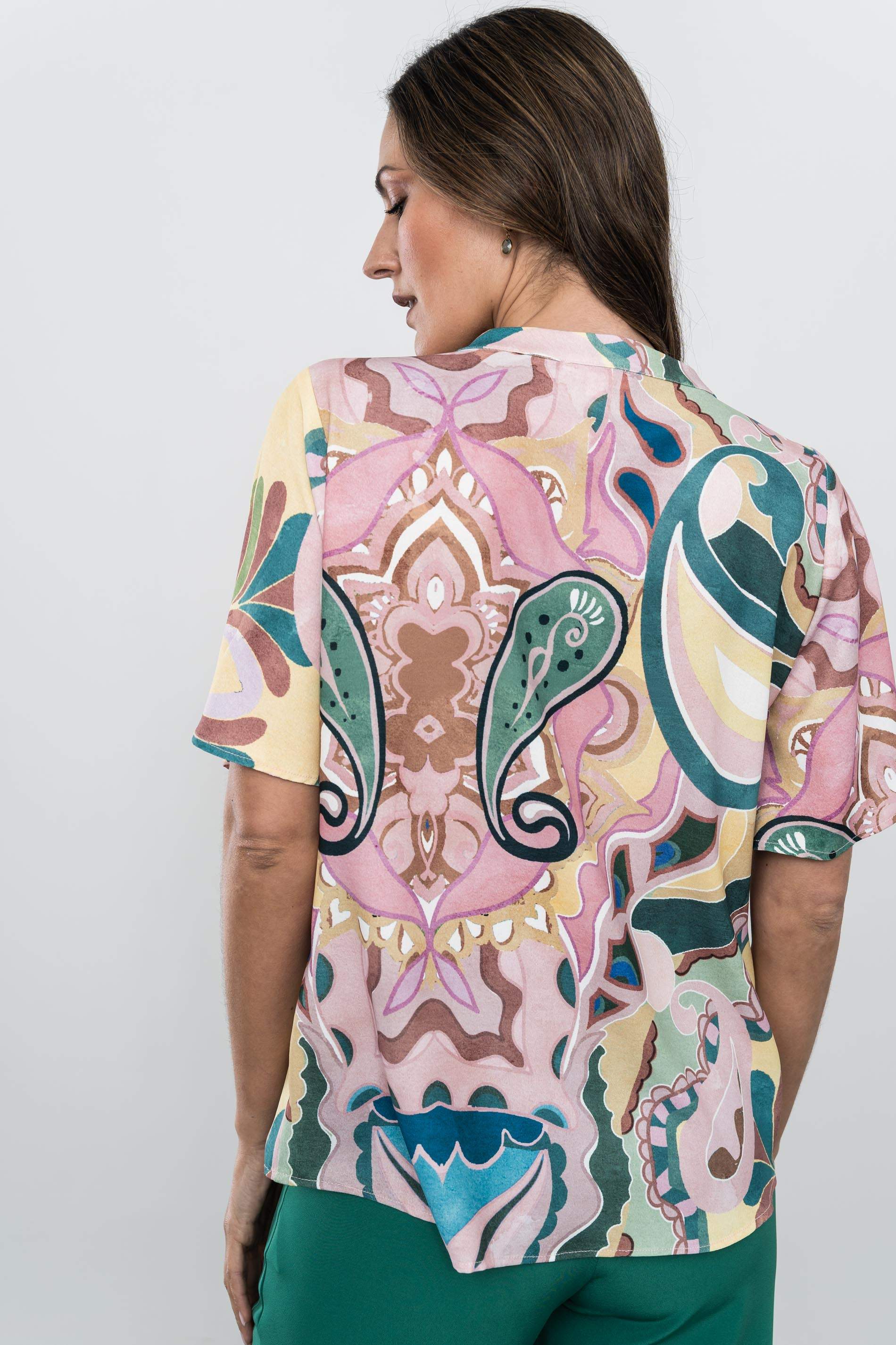 BLUSA MANGA CAPA CACHEMIRE