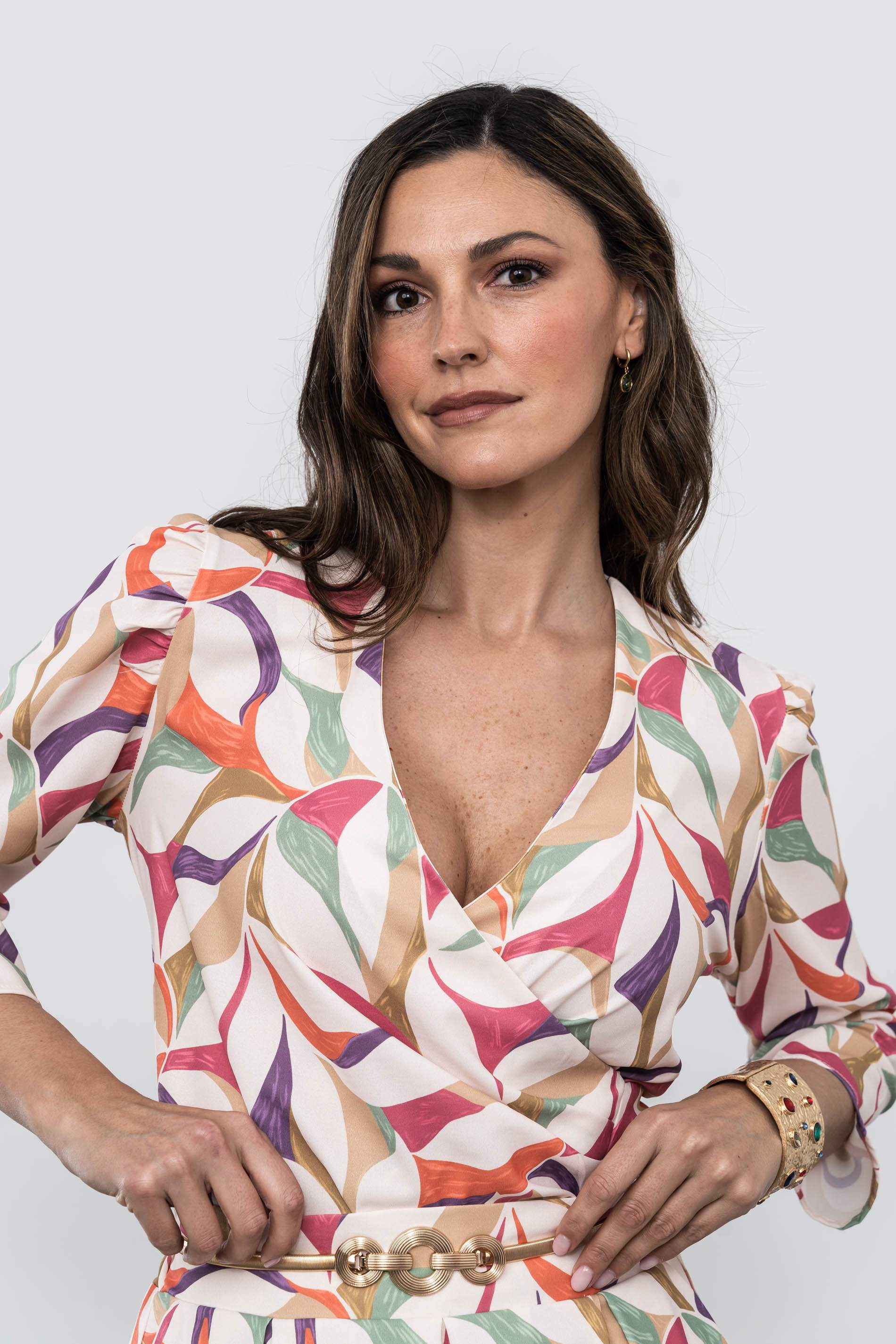 FALDA TABLAS HOJAS COLORES