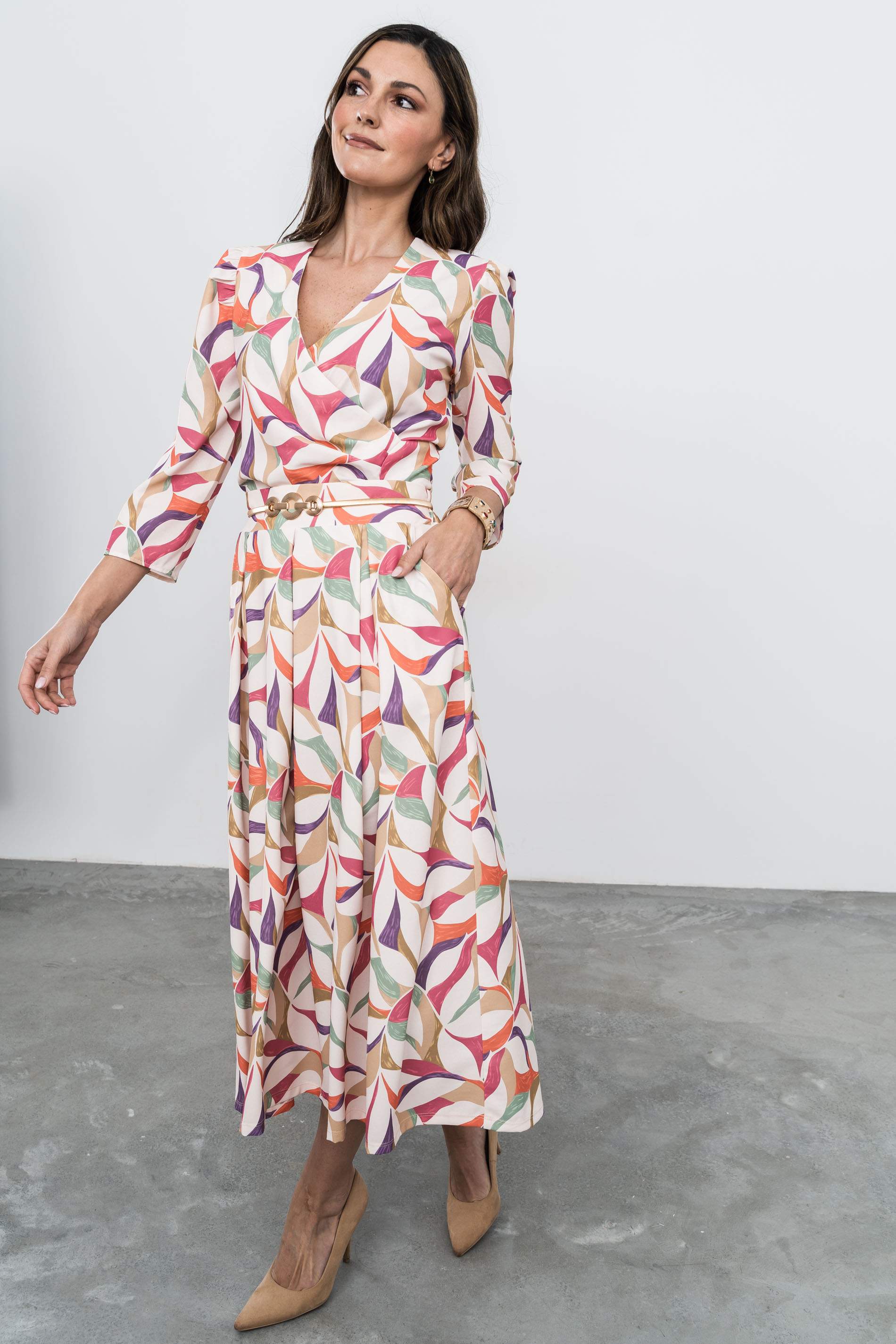 FALDA TABLAS HOJAS COLORES